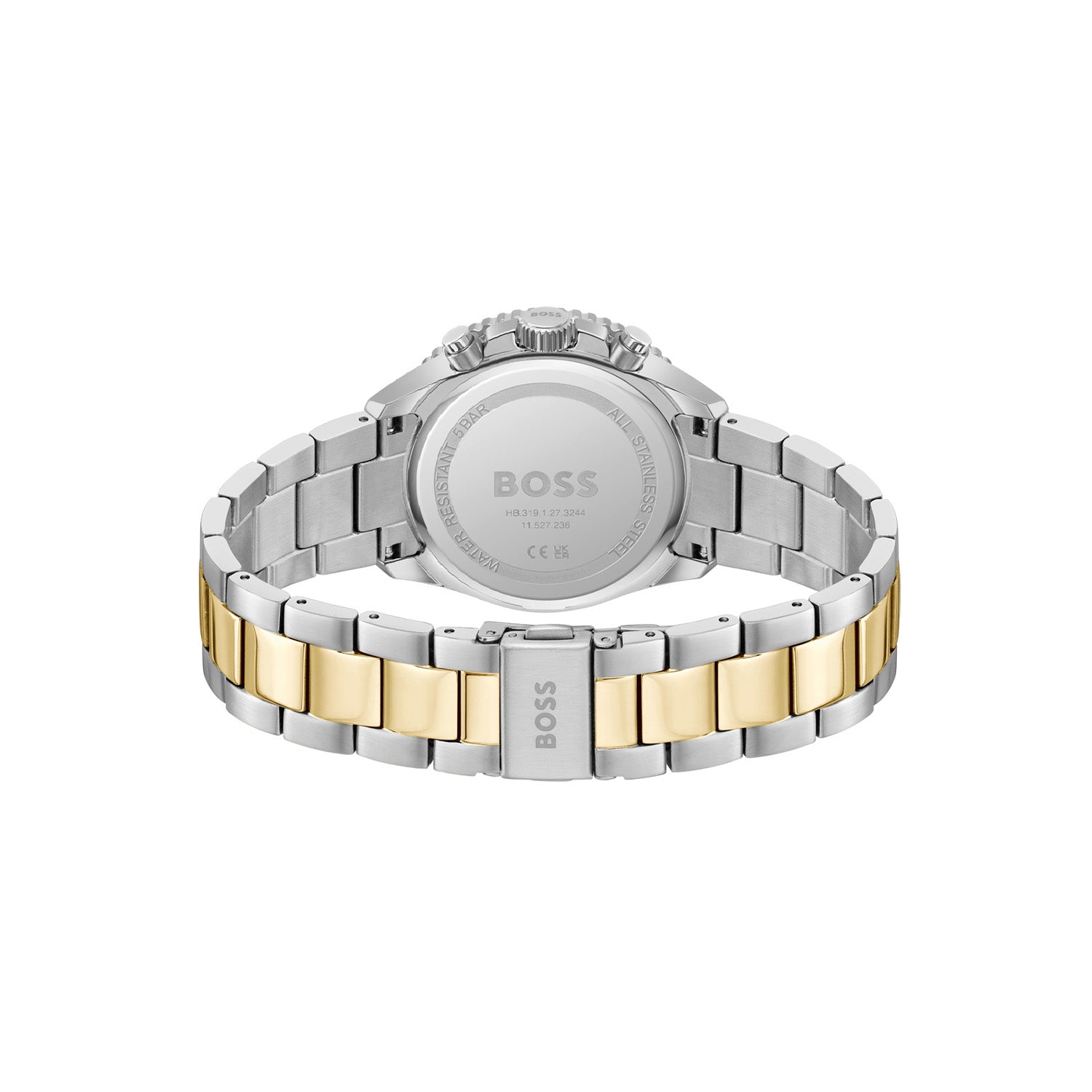 Hugo Boss Dames Horloge HB1502756 38 mm Zilverkleurig