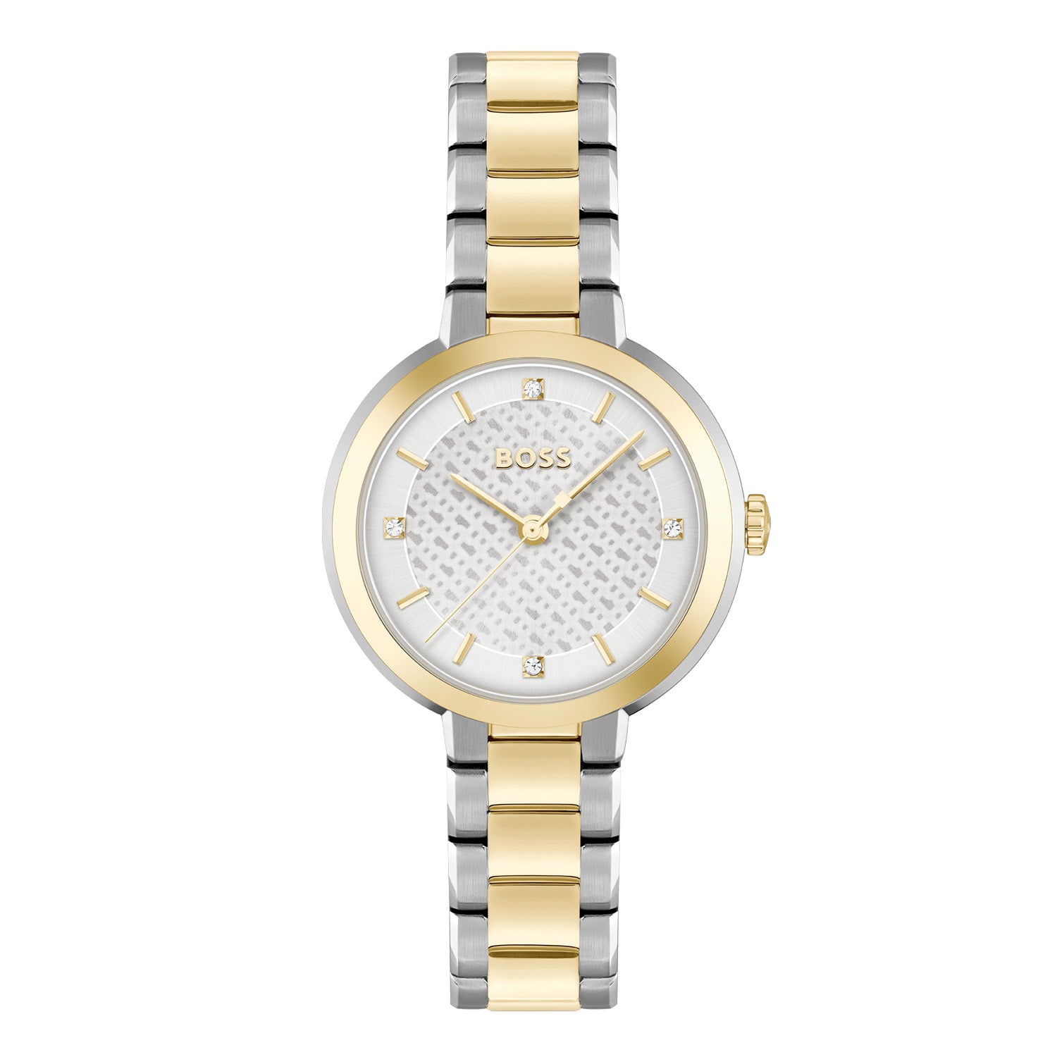 Hugo Boss Dames Horloge HB1502761 34 mm Zilverkleurig