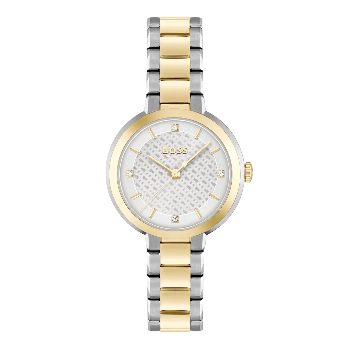 Hugo Boss Dames Horloge HB1502761 34 mm Zilverkleurig