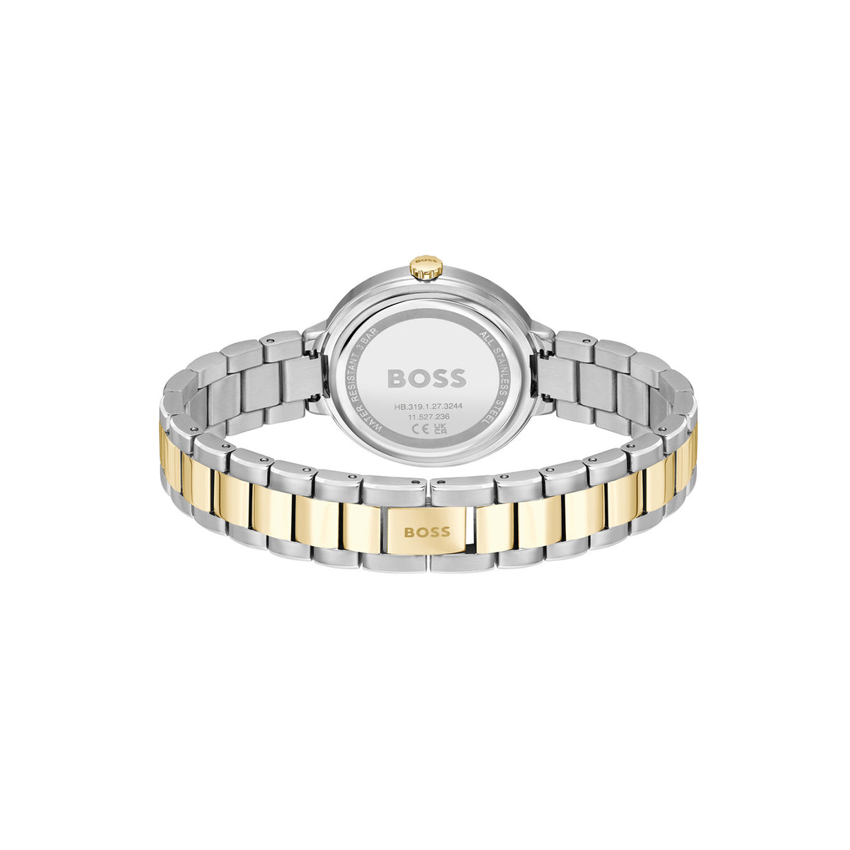 Hugo Boss Dames Horloge HB1502761 34 mm Zilverkleurig