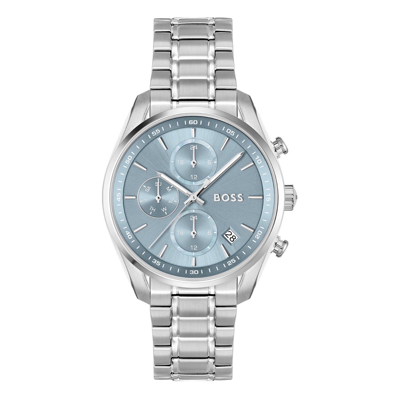 Hugo Boss Dames Horloge HB1502767 38 mm Zilverkleurig