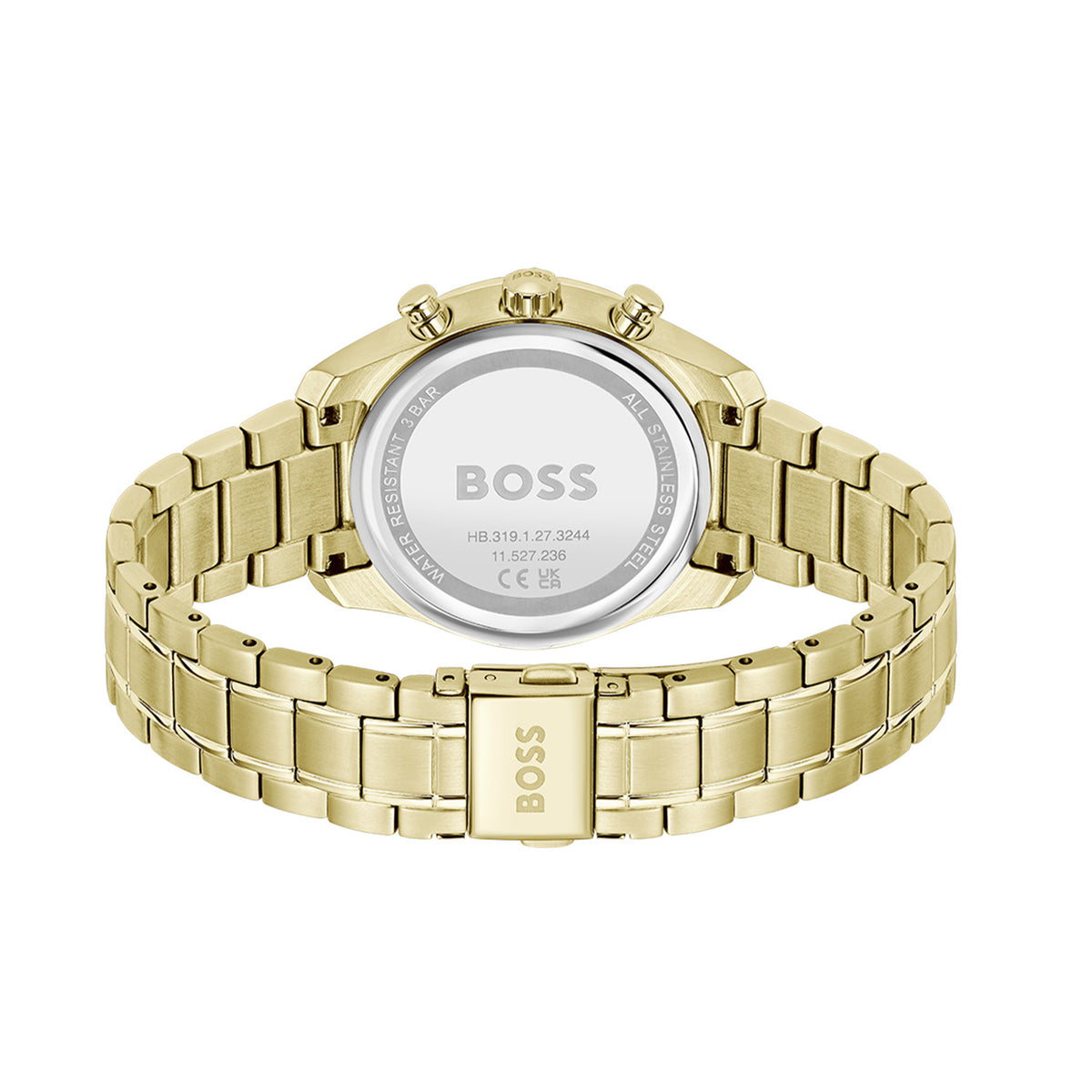 Hugo Boss Dames Horloge HB1502770 38 mm Goudkleurig