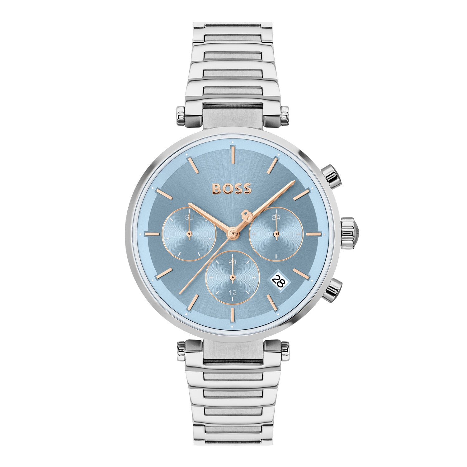 Hugo Boss Dames Horloge HB1502773 36 mm Zilverkleurig