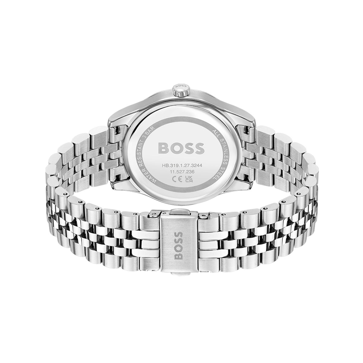 Hugo Boss Dames Horloge HB1502776 36 mm Zilverkleurig