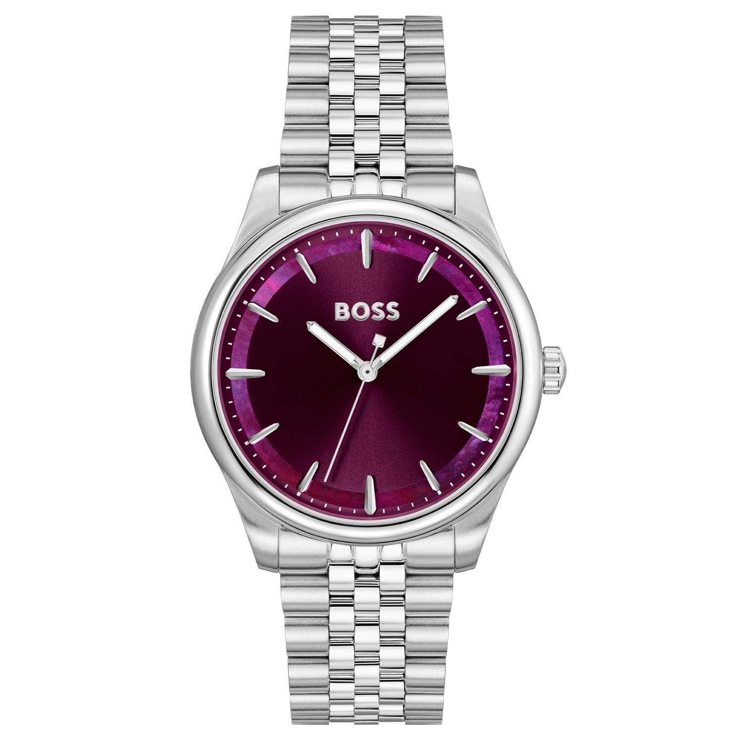 Hugo Boss Dames Horloge HB1502778 36 mm Zilverkleurig