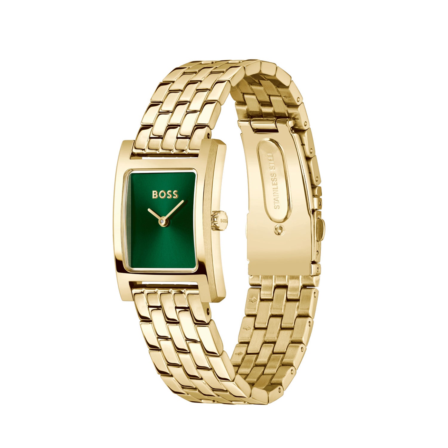 Hugo Boss Dames Horloge HB1502785 25 mm Goudkleurig