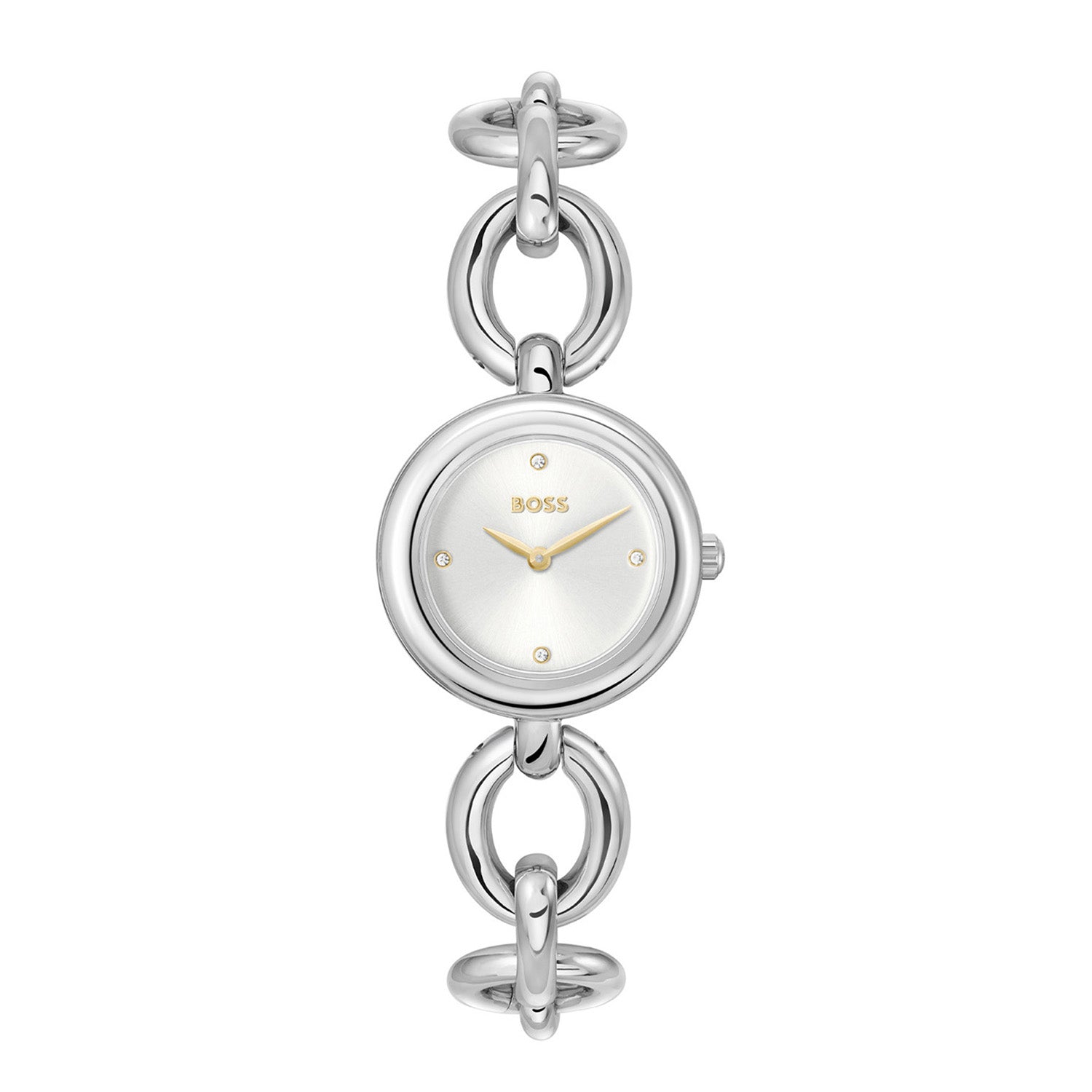 Hugo Boss Dames Horloge HB1502791 28 mm Zilverkleurig