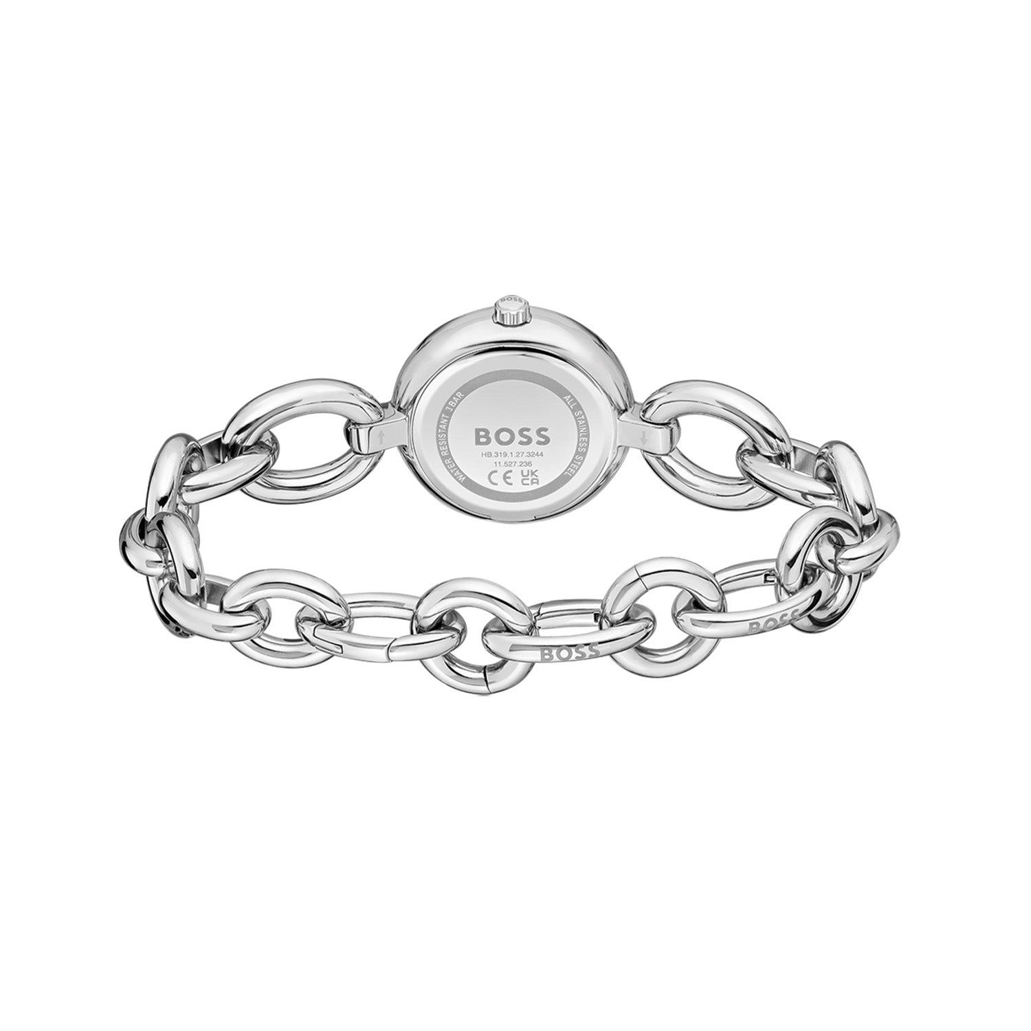 Hugo Boss Dames Horloge HB1502791 28 mm Zilverkleurig