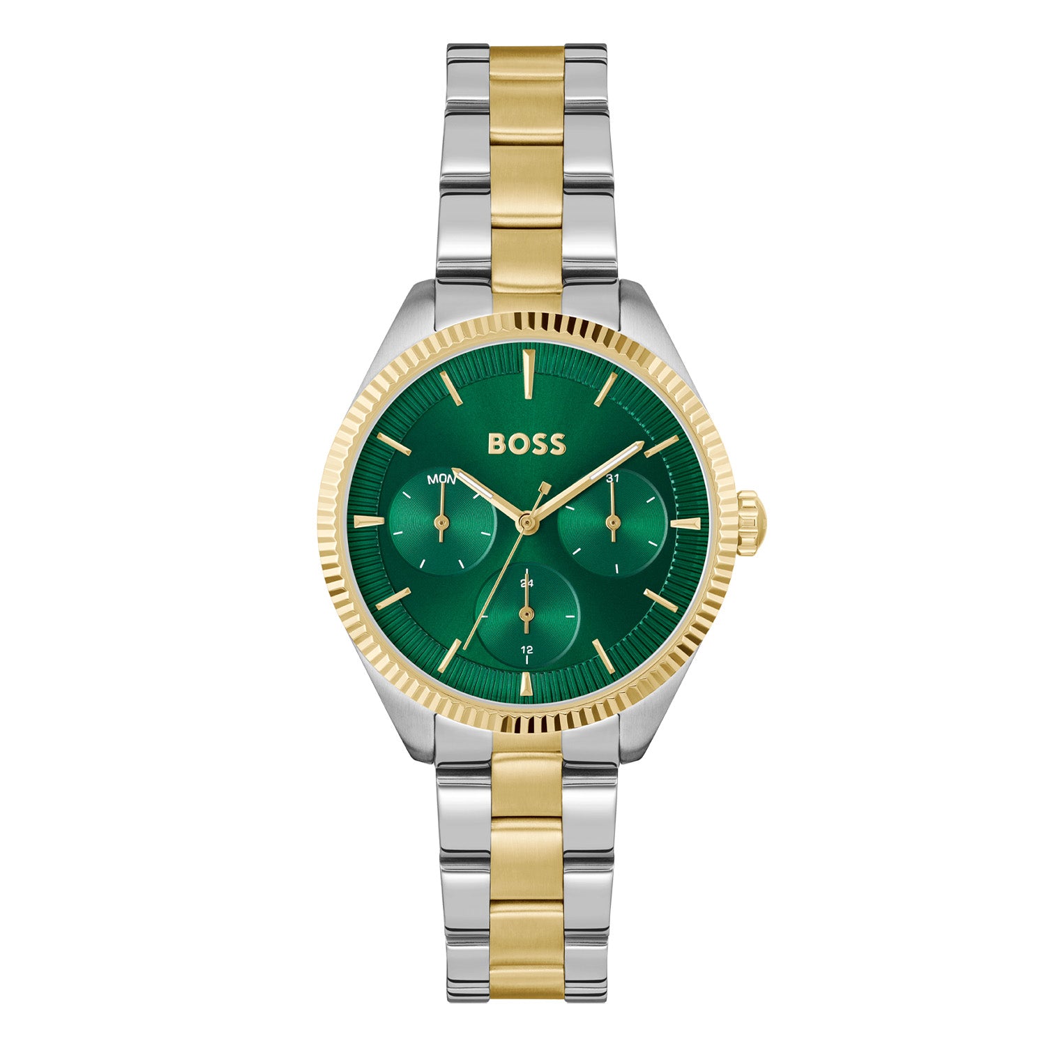 Hugo Boss Dames Horloge HB1502806 34 mm Zilverkleurig