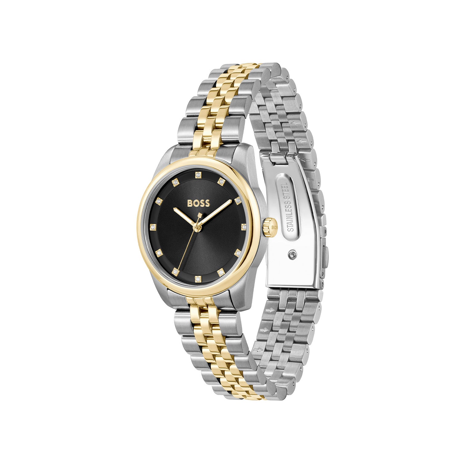 Hugo Boss Dames Horloge HB1502811 32 mm Zilverkleurig