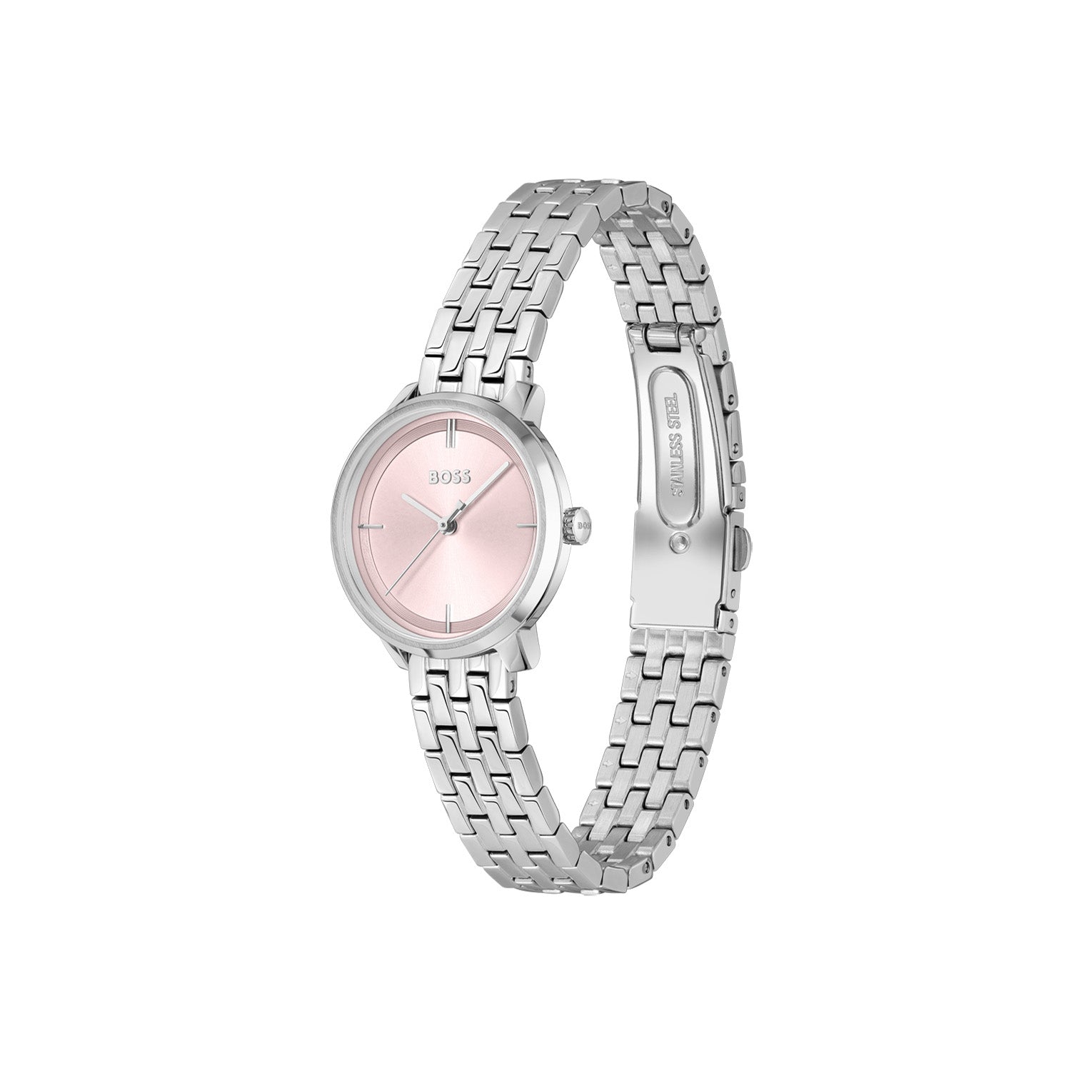 Hugo Boss Dames Horloge HB1502819 28 mm Zilverkleurig