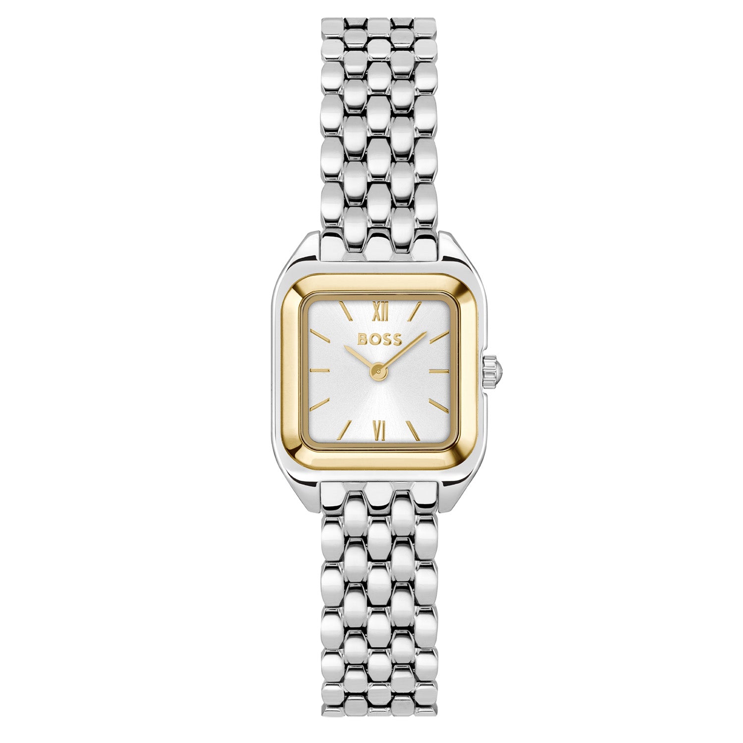 Hugo Boss Dames Horloge HB1502821 22 mm Zilverkleurig