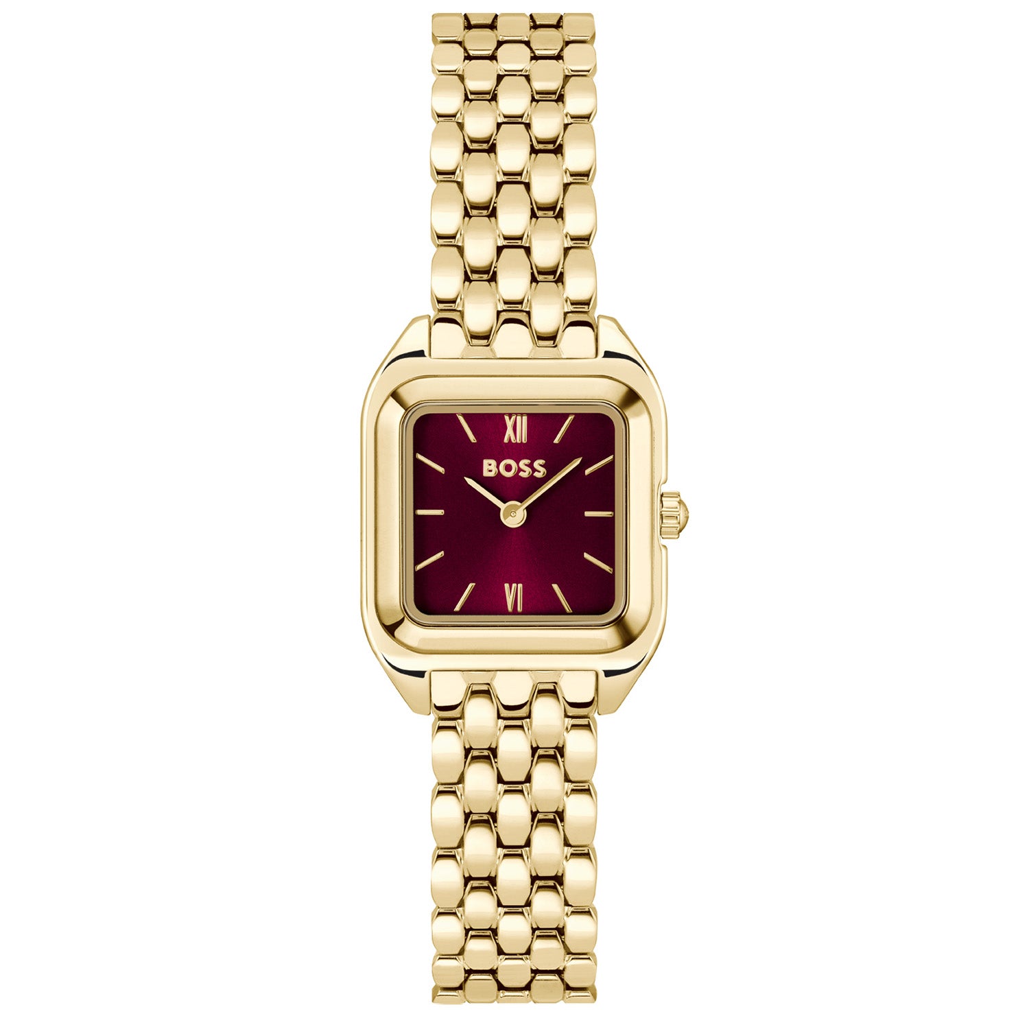 Hugo Boss Dames Horloge HB1502824 22 mm Goudkleurig