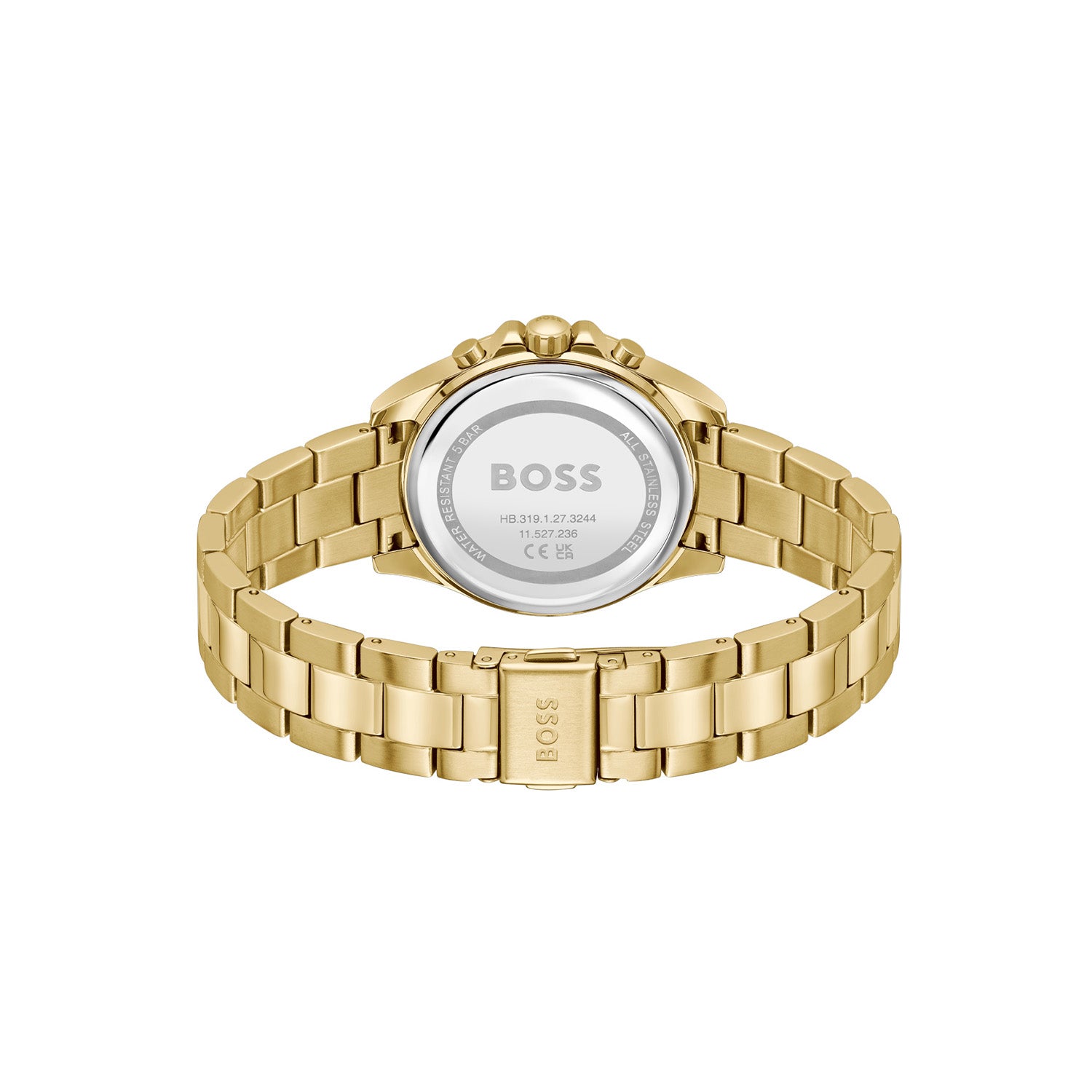 Hugo Boss Dames Horloge HB1502829 36 mm Goudkleurig