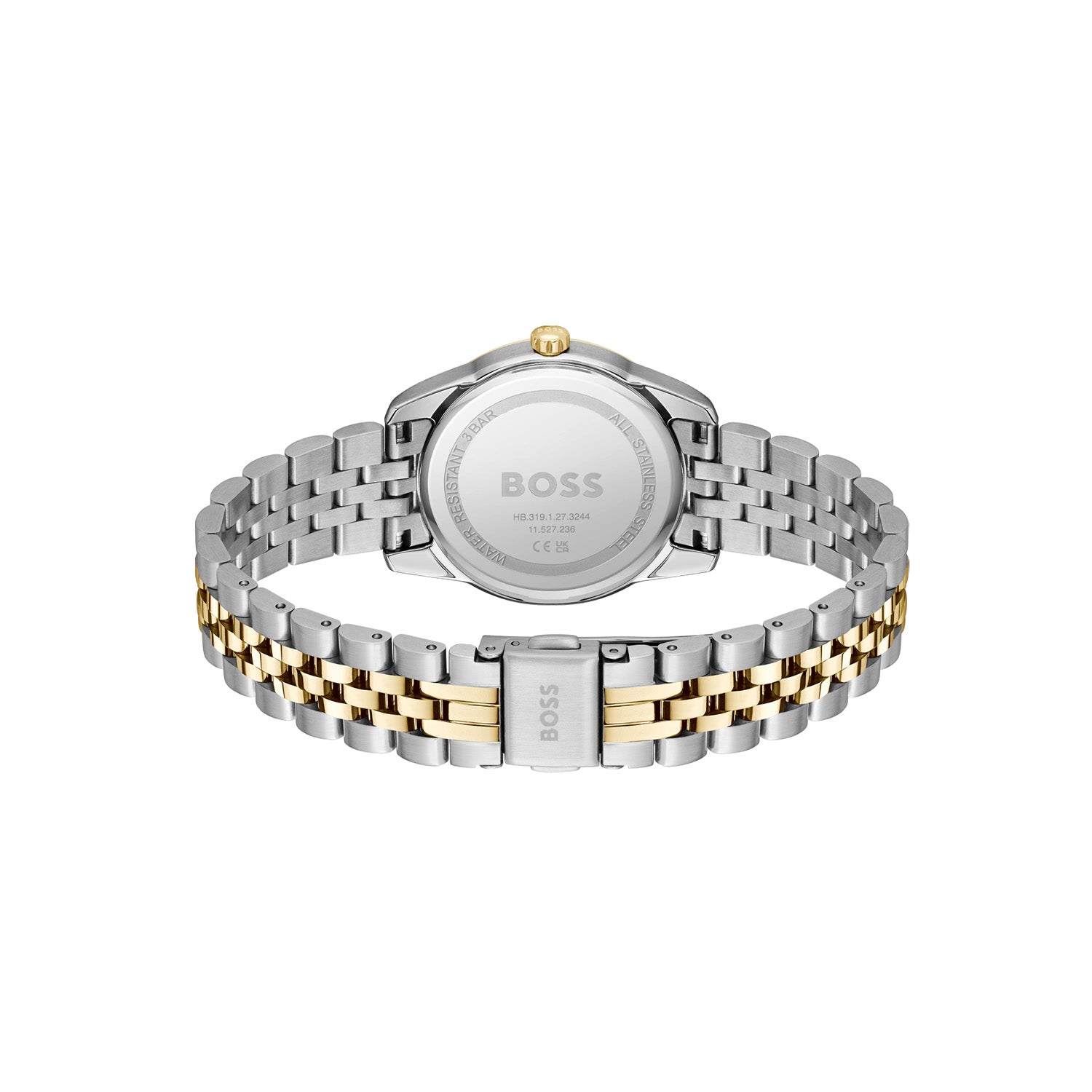 Hugo Boss Dames Horloge HB1502834 32 mm Zilverkleurig