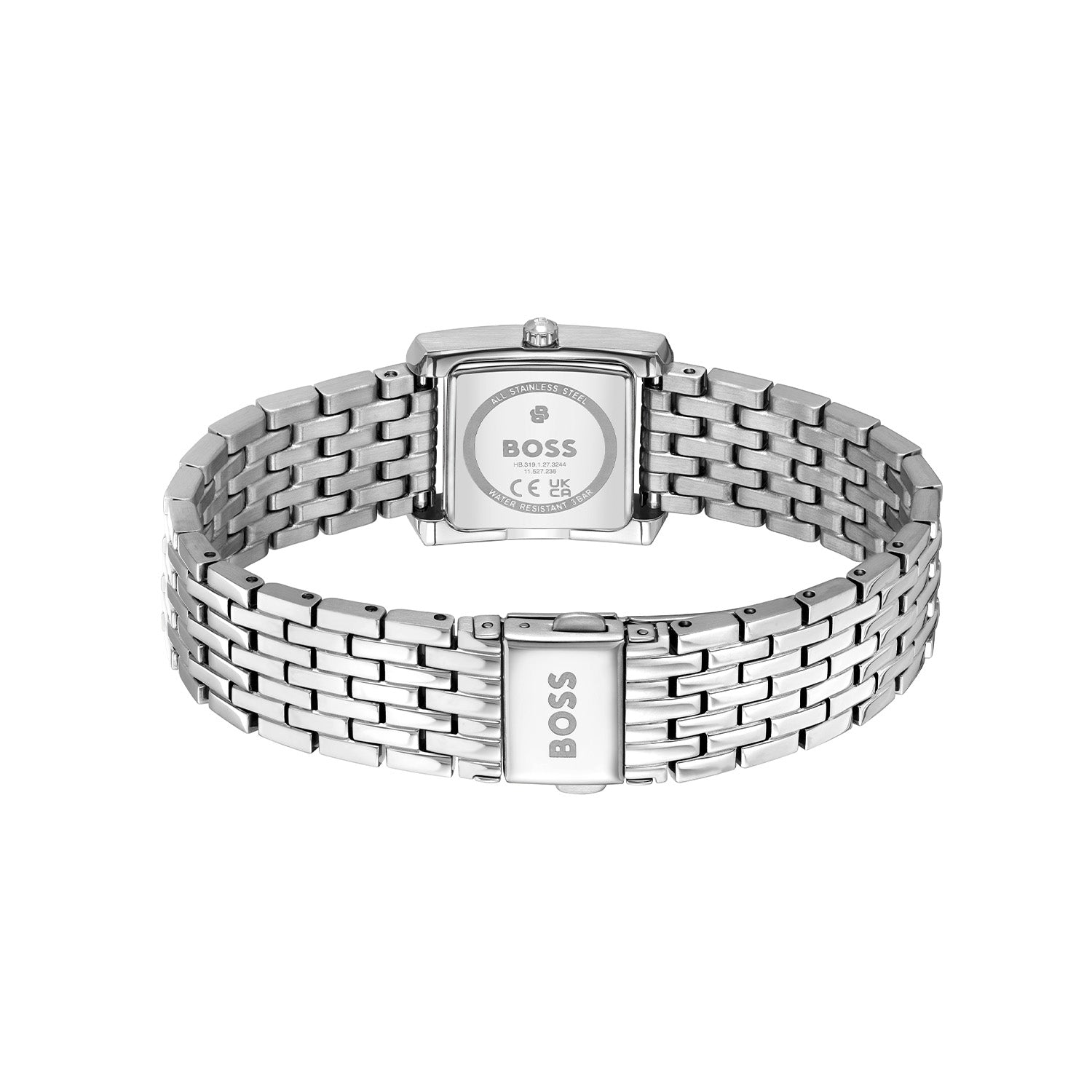 Hugo Boss Dames Horloge HB1502844 26 mm Zilverkleurig