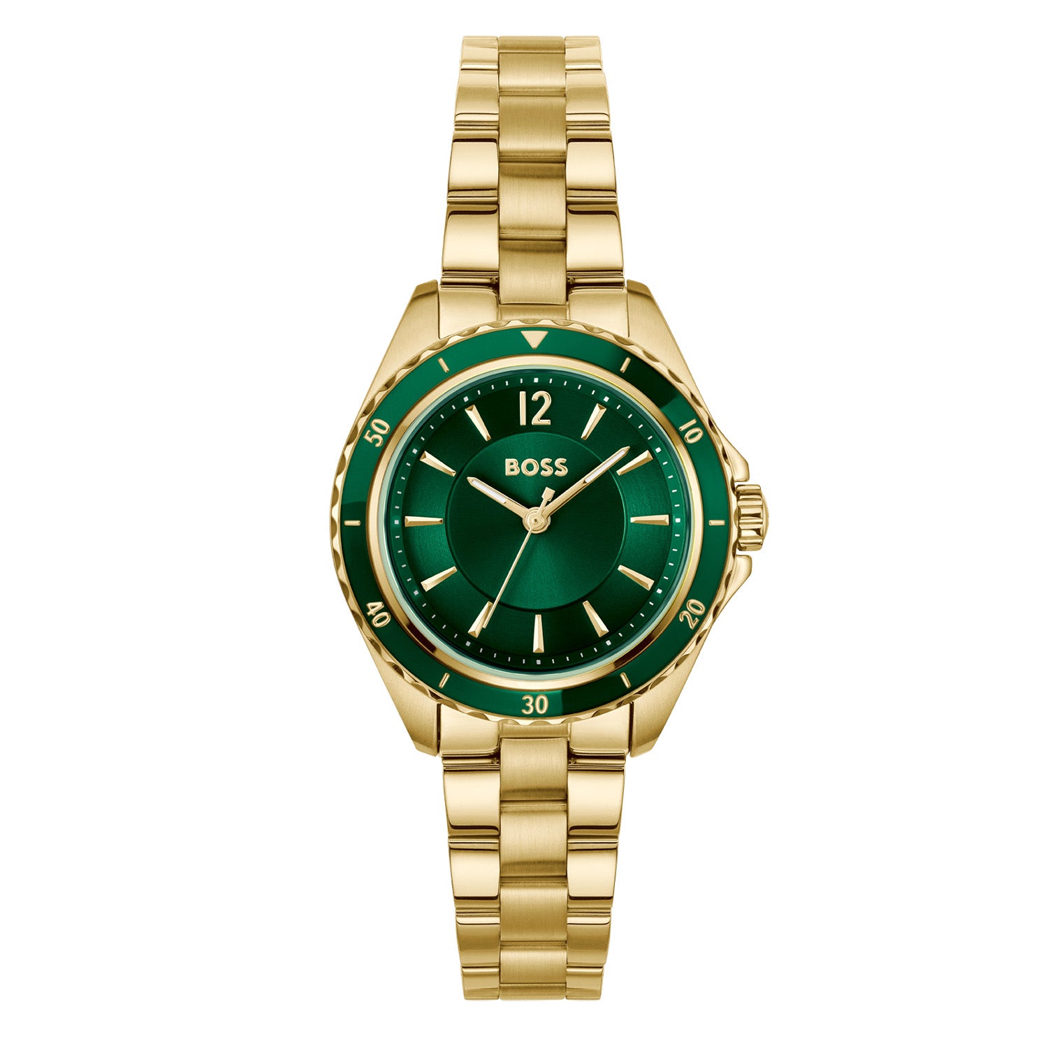 Hugo Boss Dames Horloge HB1502849 30 mm Goudkleurig