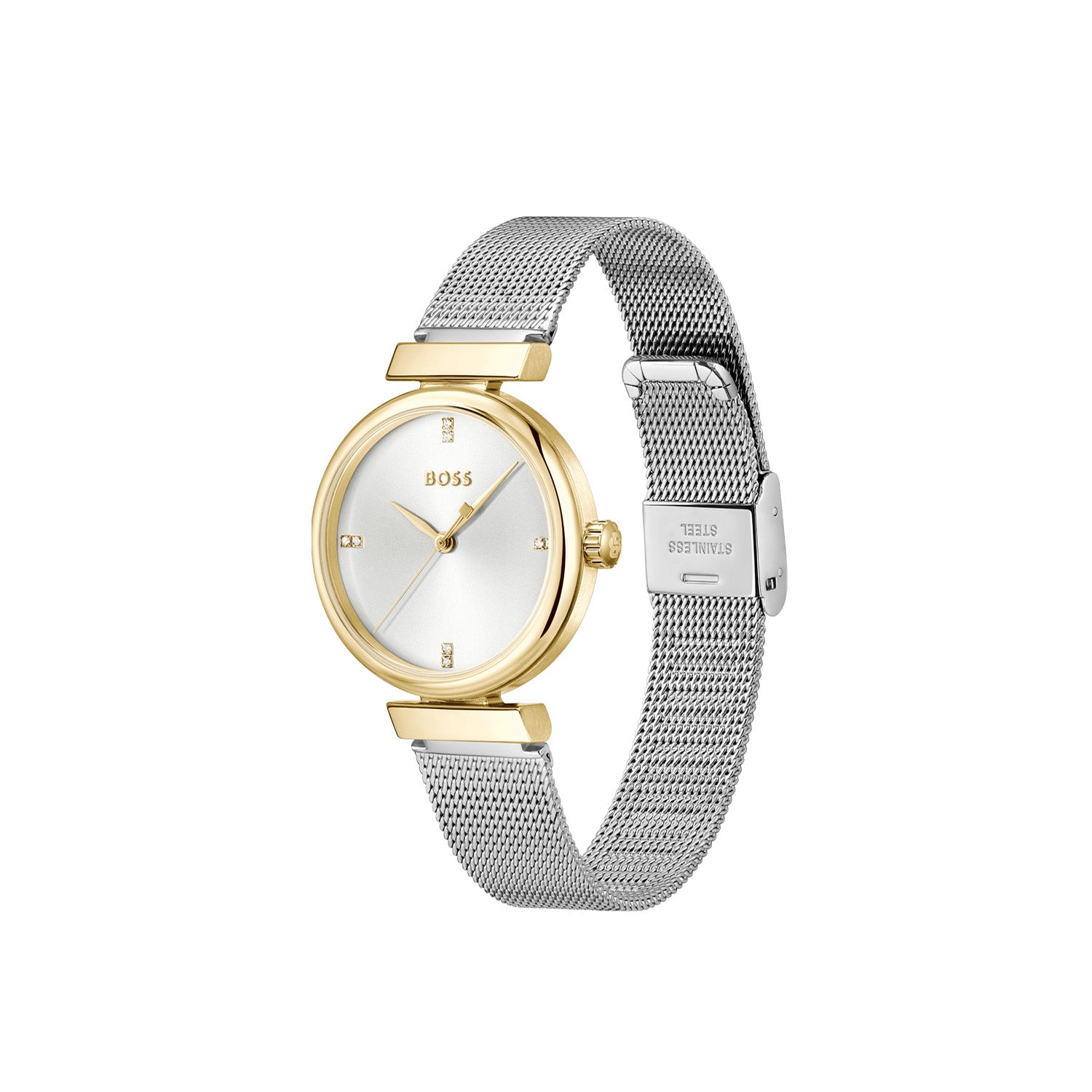 Hugo Boss Dames Horloge HB1502853 32 mm Goudkleurig