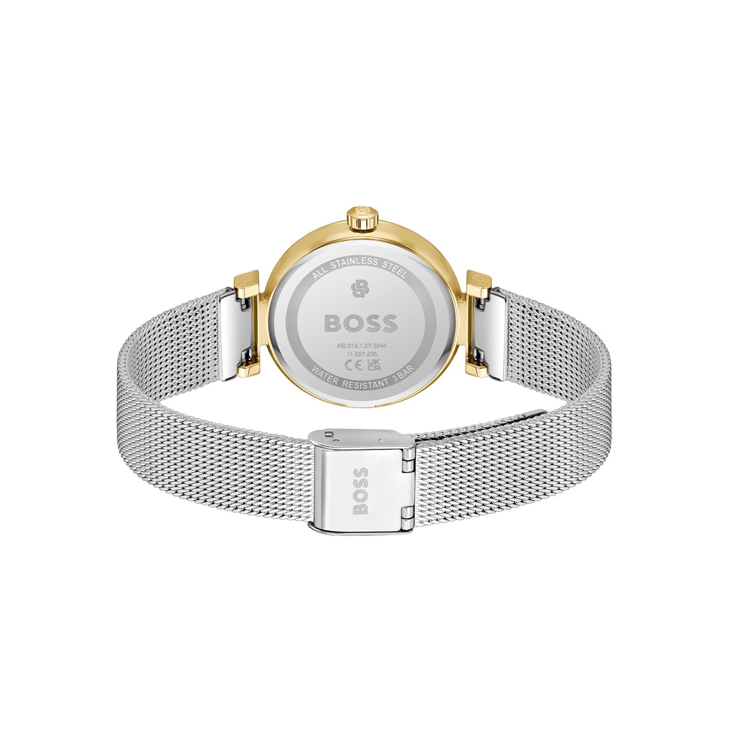 Hugo Boss Dames Horloge HB1502853 32 mm Goudkleurig