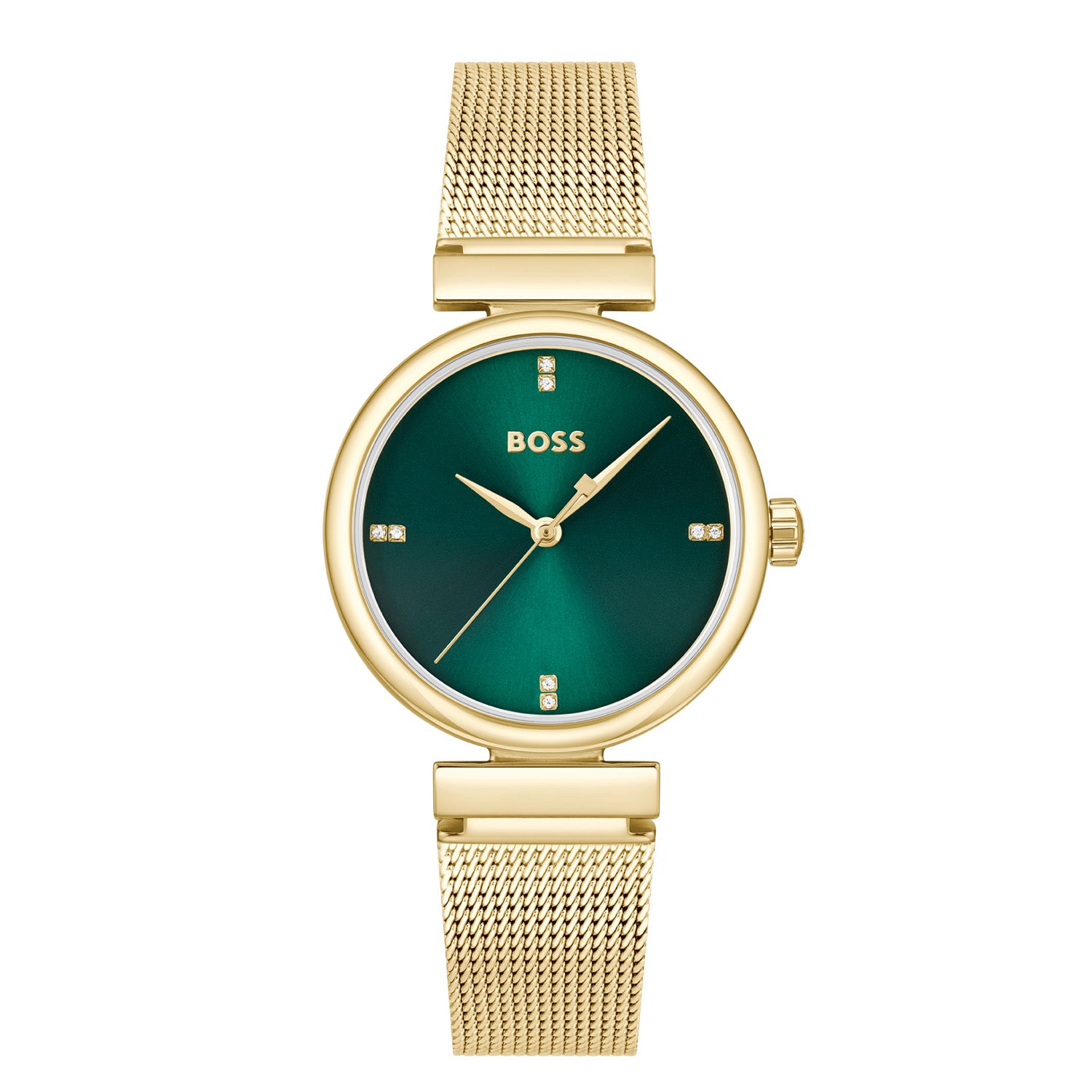 Hugo Boss Dames Horloge HB1502855 32 mm Goudkleurig