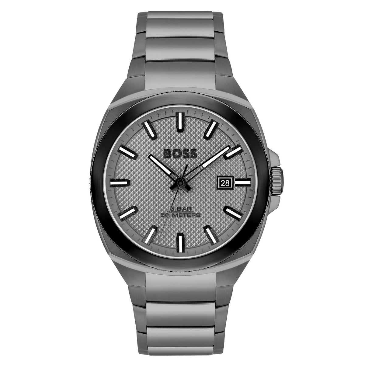 Hugo Boss Heren Horloge HB1514137 41 mm Grijs