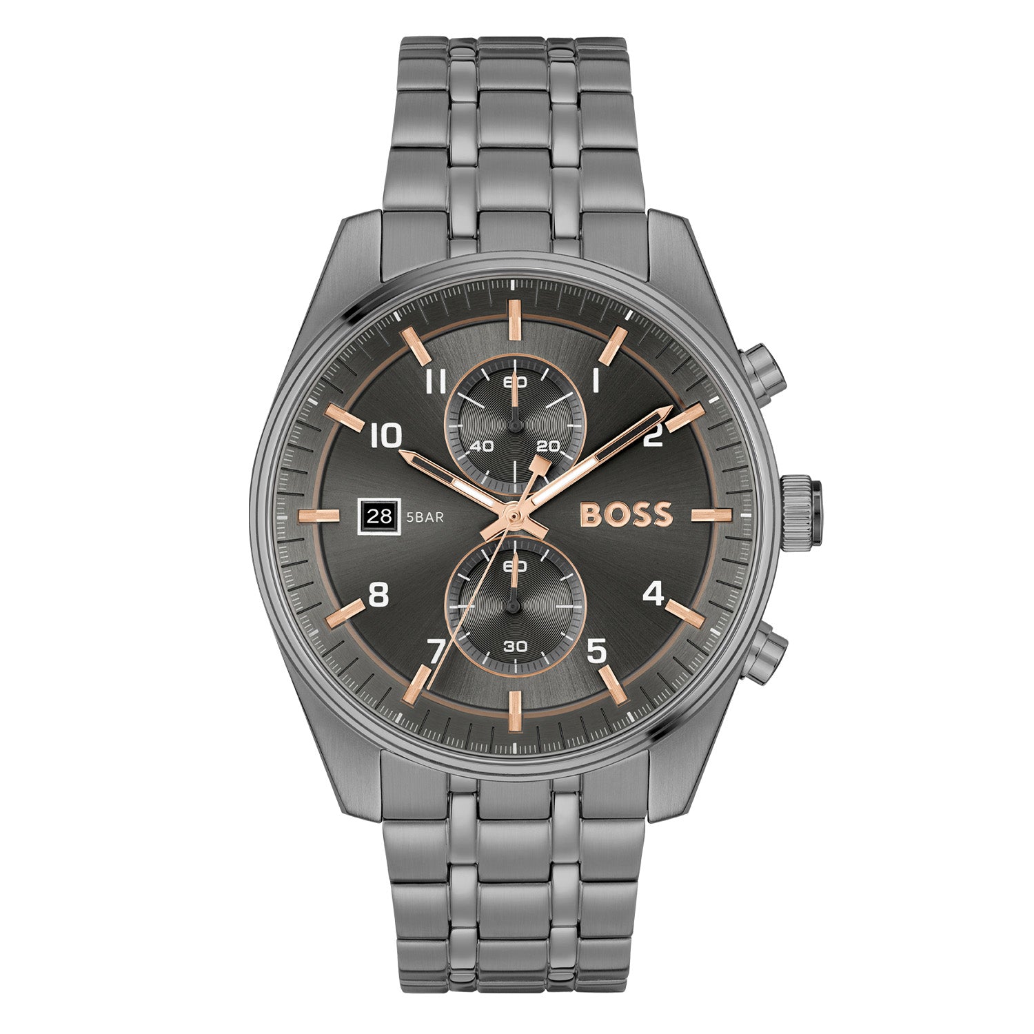 Hugo Boss Heren Horloge HB1514153 44 mm Grijs