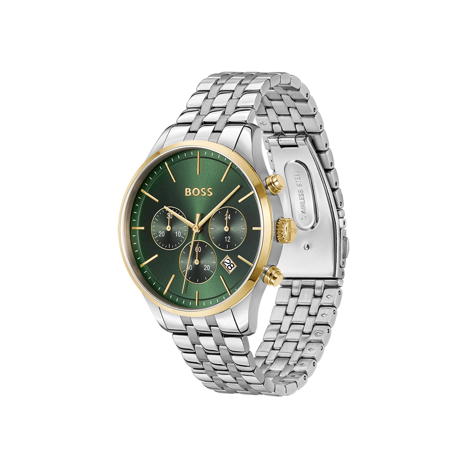 Hugo Boss Heren Horloge HB1514159 42 mm Zilverkleurig