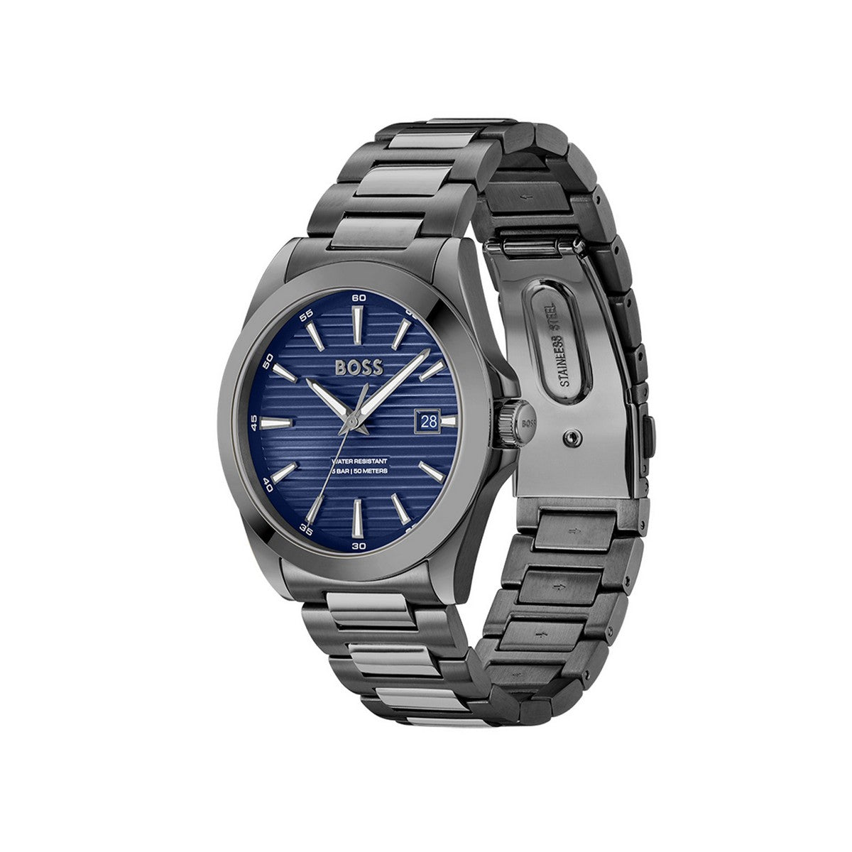 Hugo Boss Heren Horloge HB1514175 41 mm Grijs