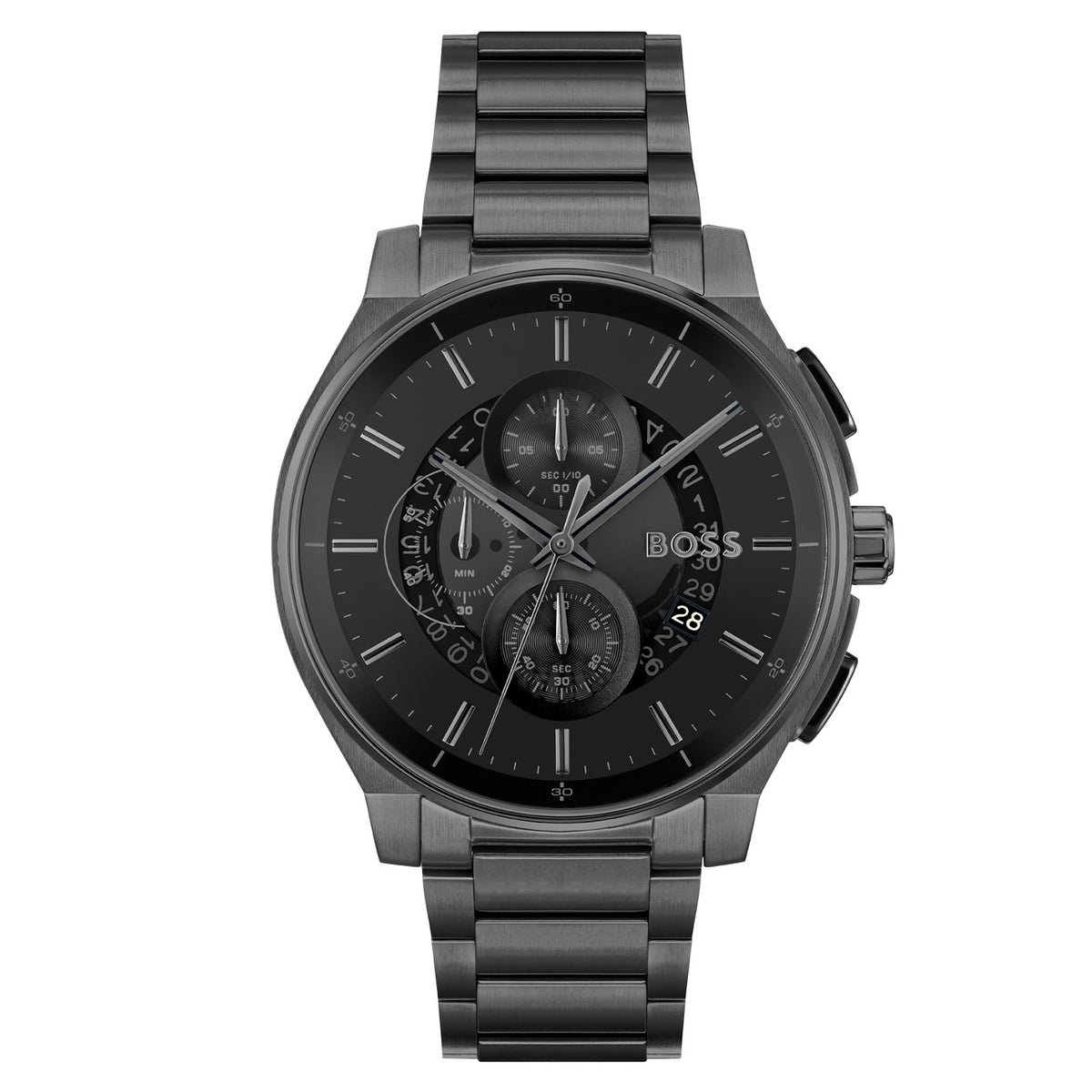 Hugo Boss Heren Horloge HB1514192 44 mm Zwart