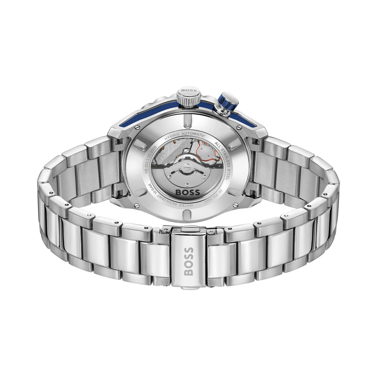 Hugo Boss Heren Horloge HB1514212 42 mm Zilverkleurig
