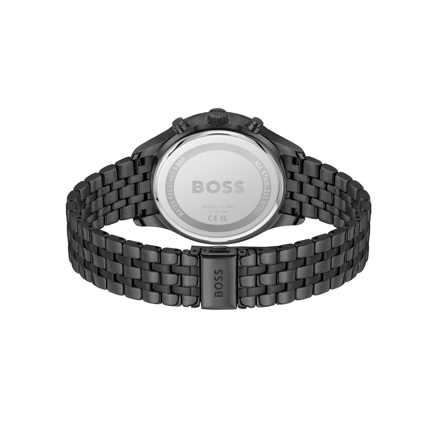 Hugo Boss Heren Horloge HB1514256 42 mm Zwart