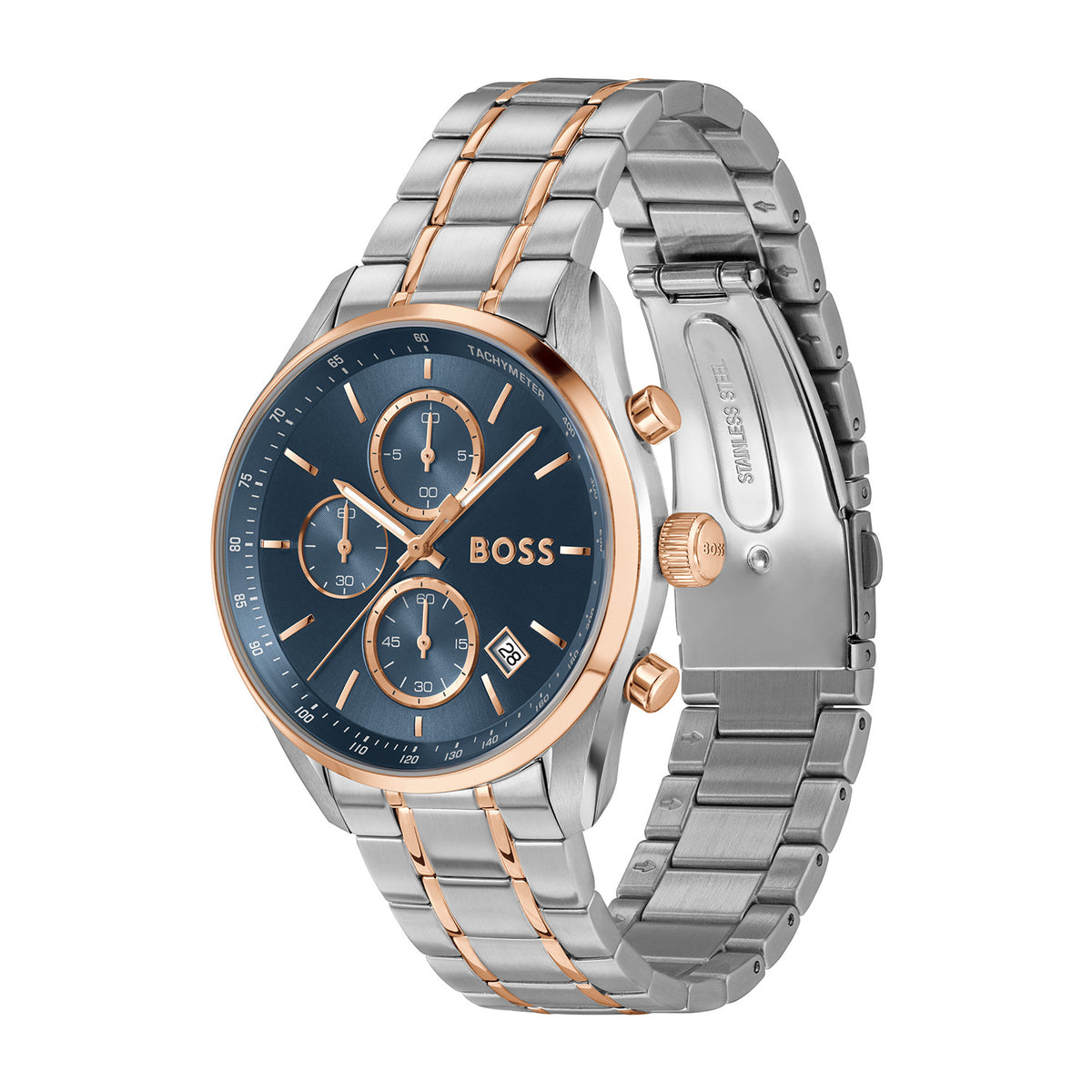 Hugo Boss Heren Horloge HB1514260 40 mm Zilverkleurig
