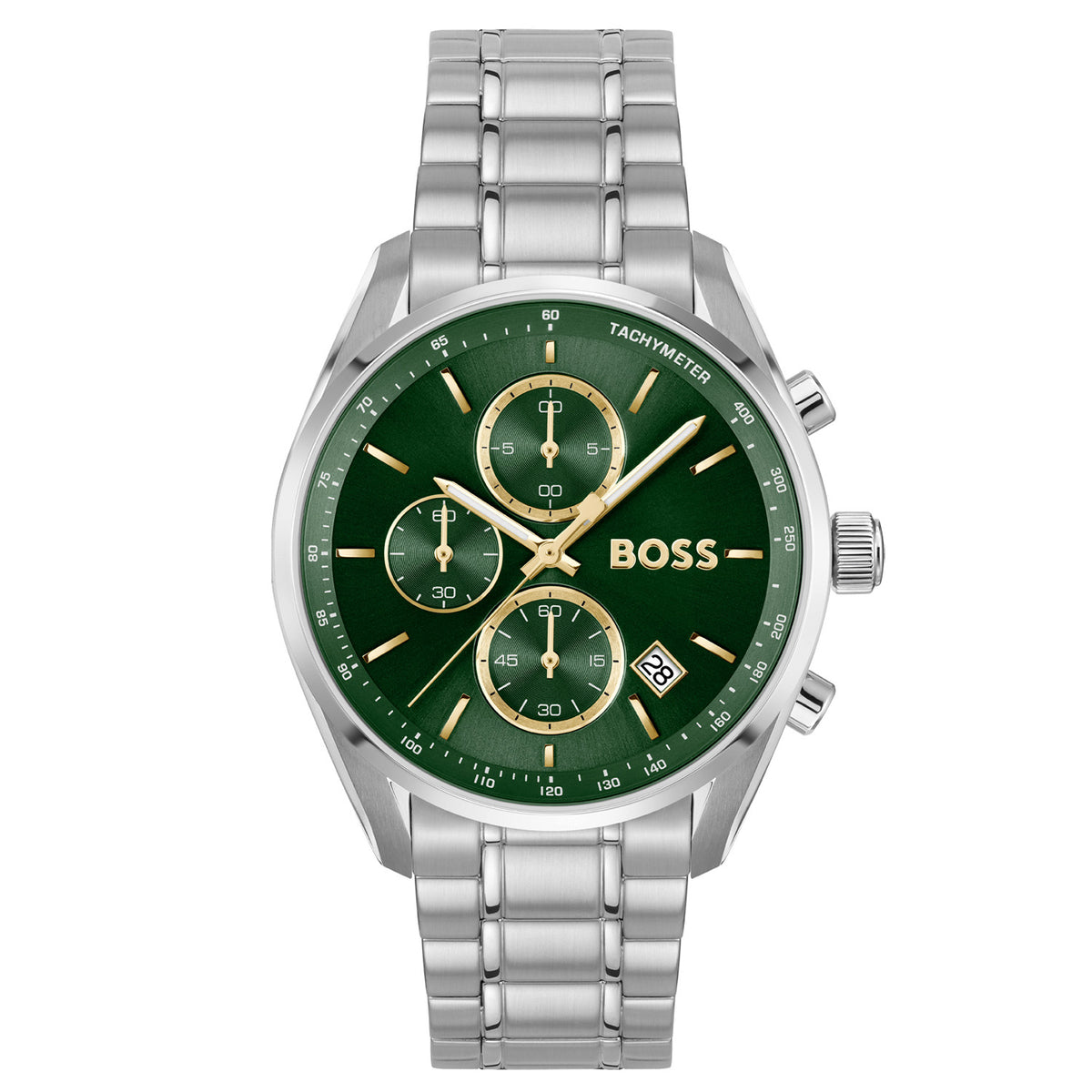Hugo Boss Heren Horloge HB1514265 40 mm Zilverkleurig