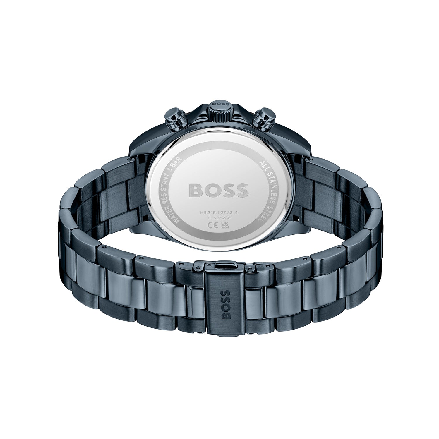 Hugo Boss Heren Horloge HB1514270 43 mm Blauw
