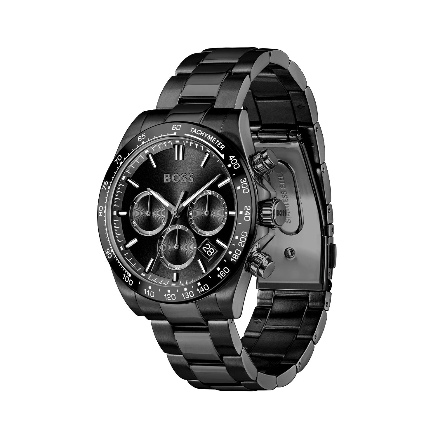 Hugo Boss Heren Horloge HB1514271 43 mm Zwart