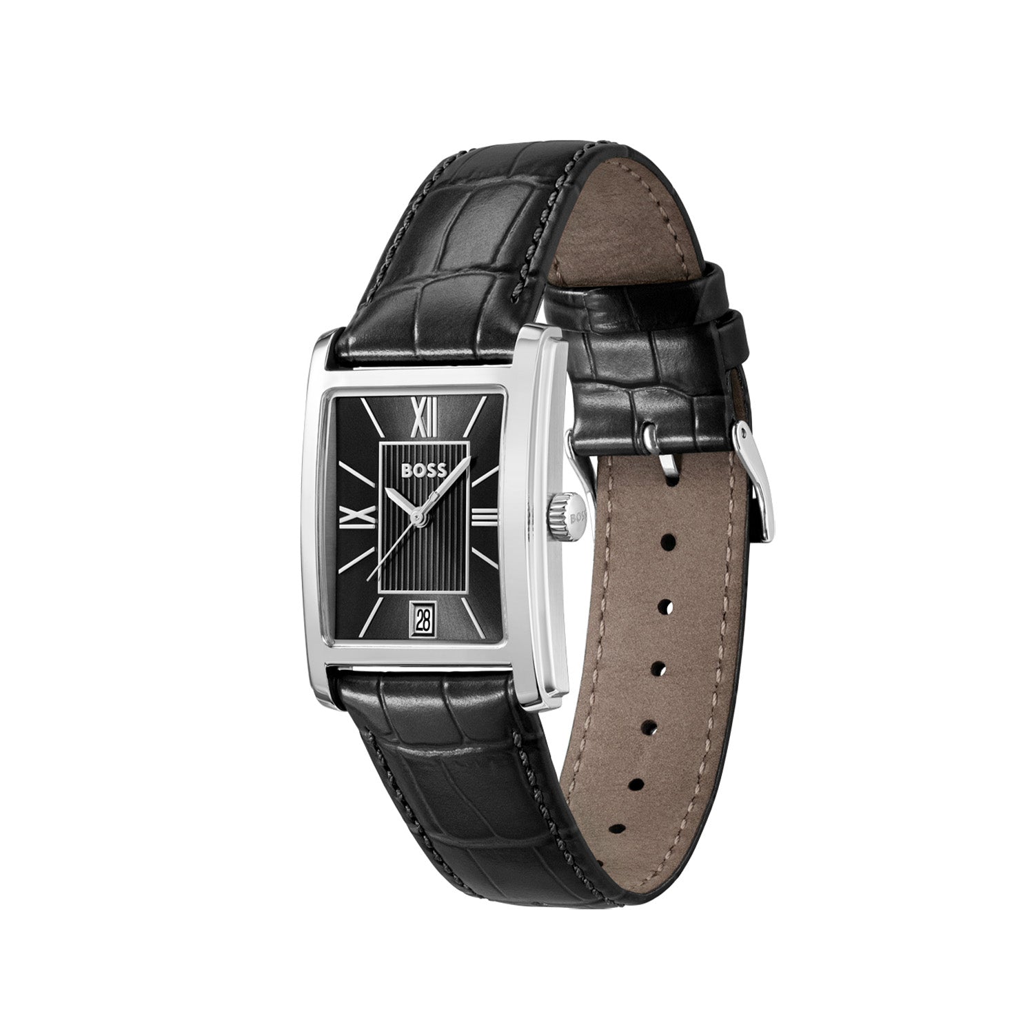 Hugo Boss Heren Horloge HB1514277 39 mm Zilverkleurig