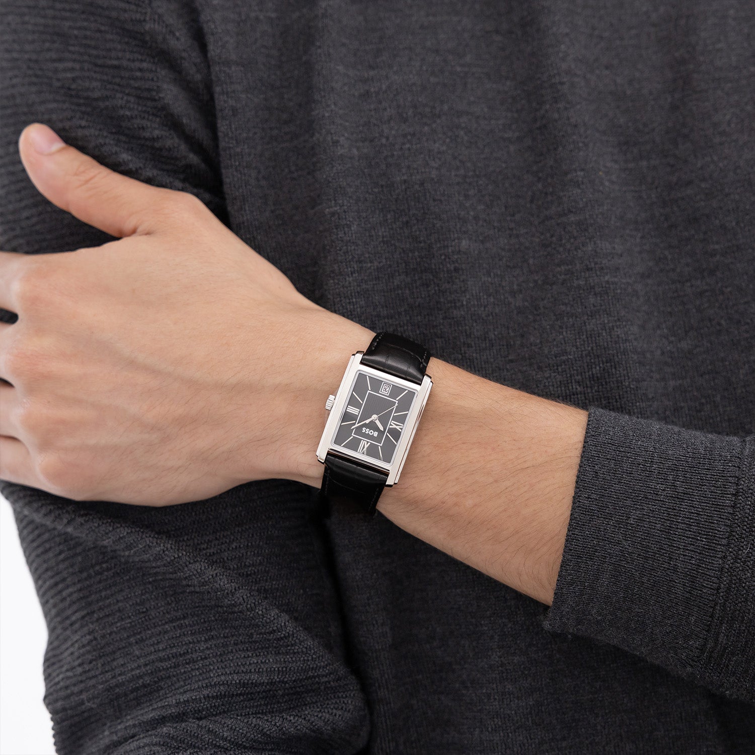 Hugo Boss Heren Horloge HB1514277 39 mm Zilverkleurig
