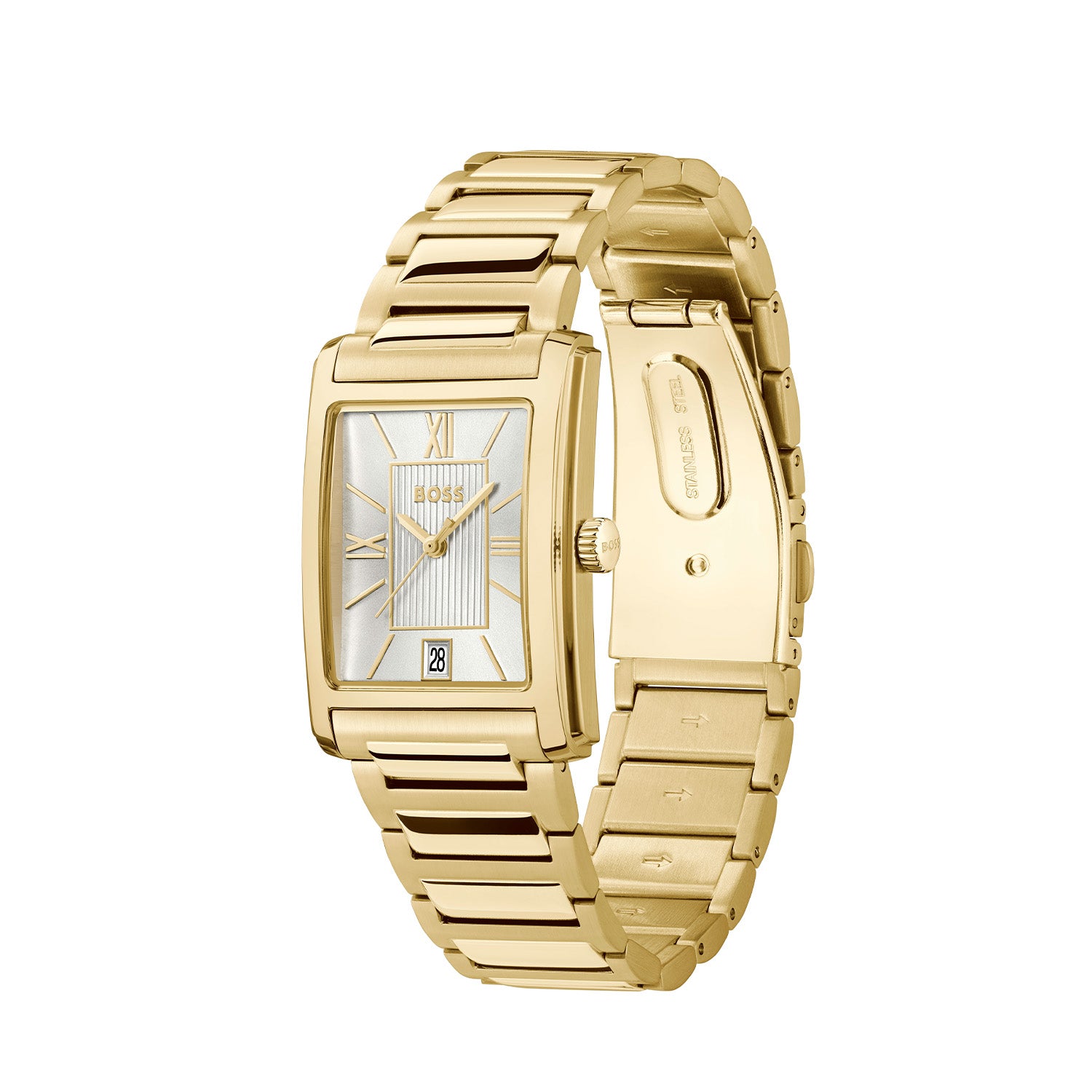 Hugo Boss Heren Horloge HB1514280 39 mm Goudkleurig