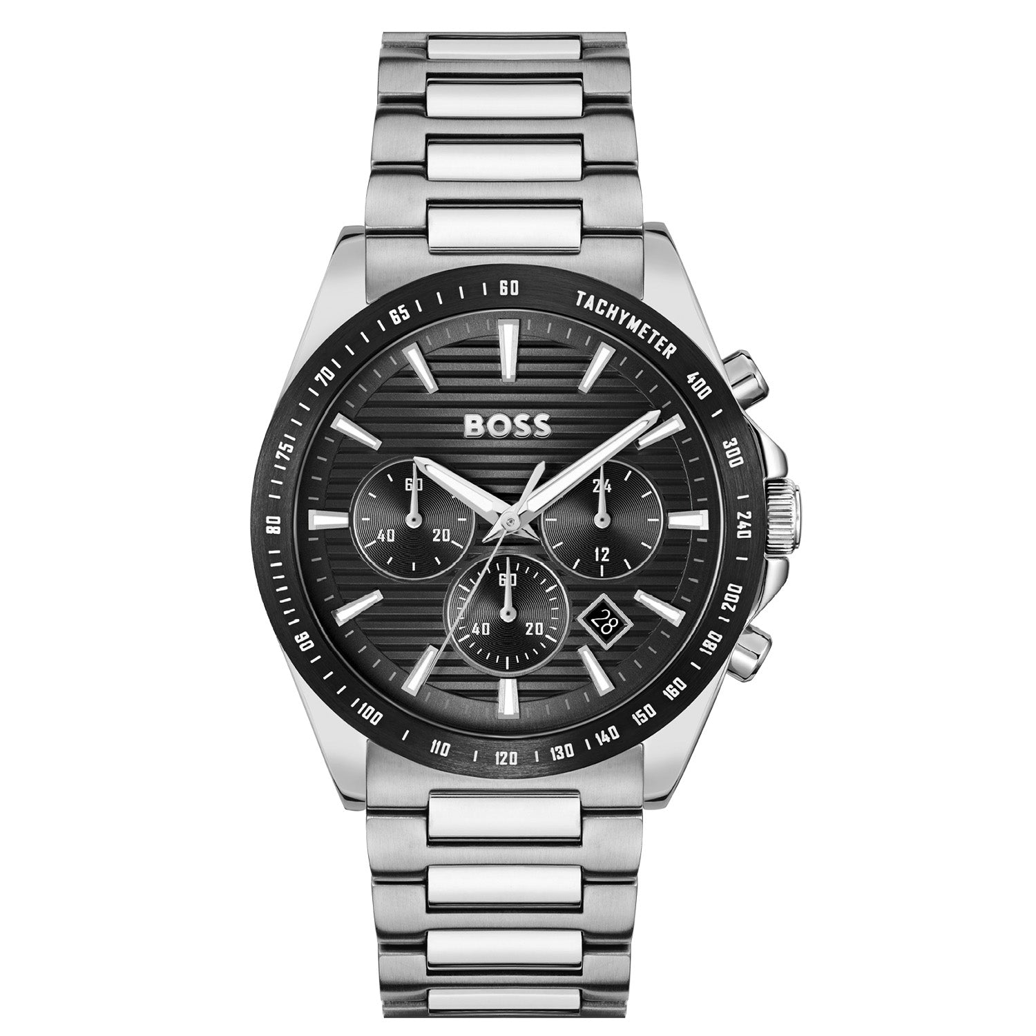 Hugo Boss Heren Horloge HB1514290 41 mm Zilverkleurig