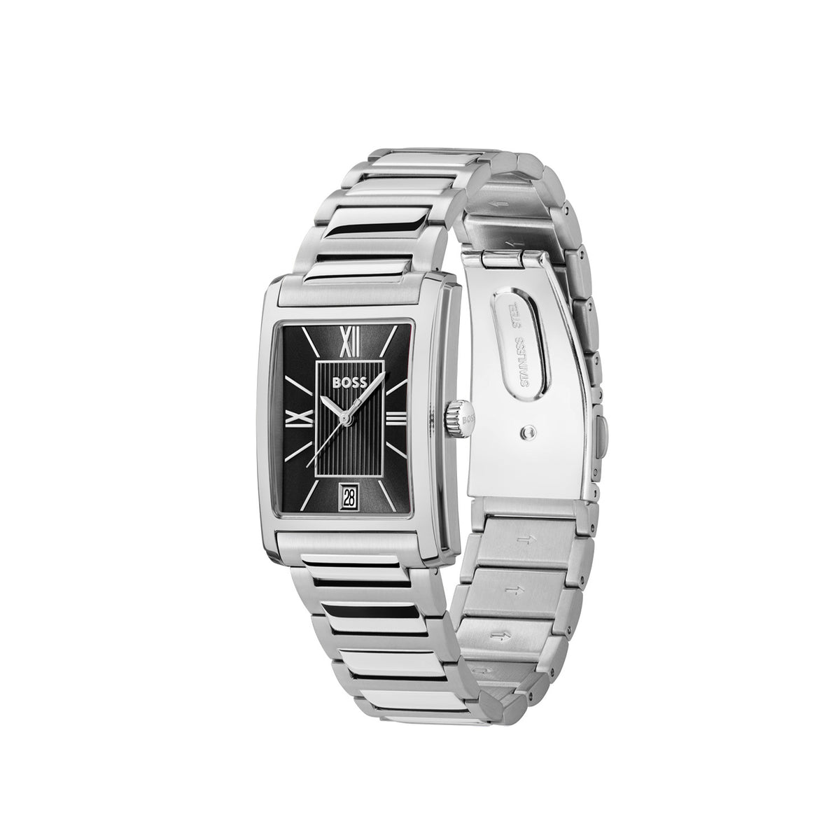 Hugo Boss Heren Horloge HB1514297 39 mm Zilverkleurig