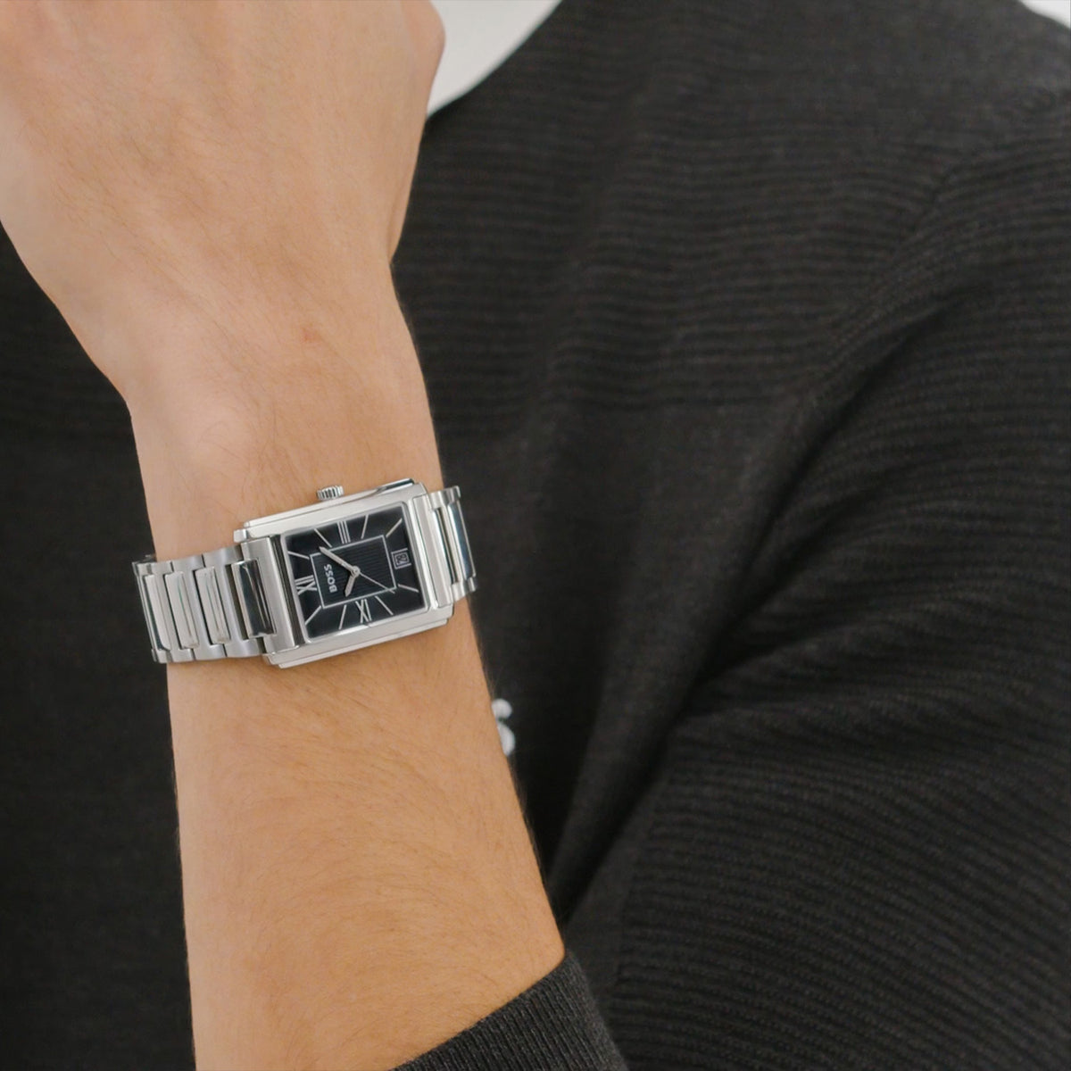 Hugo Boss Heren Horloge HB1514297 39 mm Zilverkleurig
