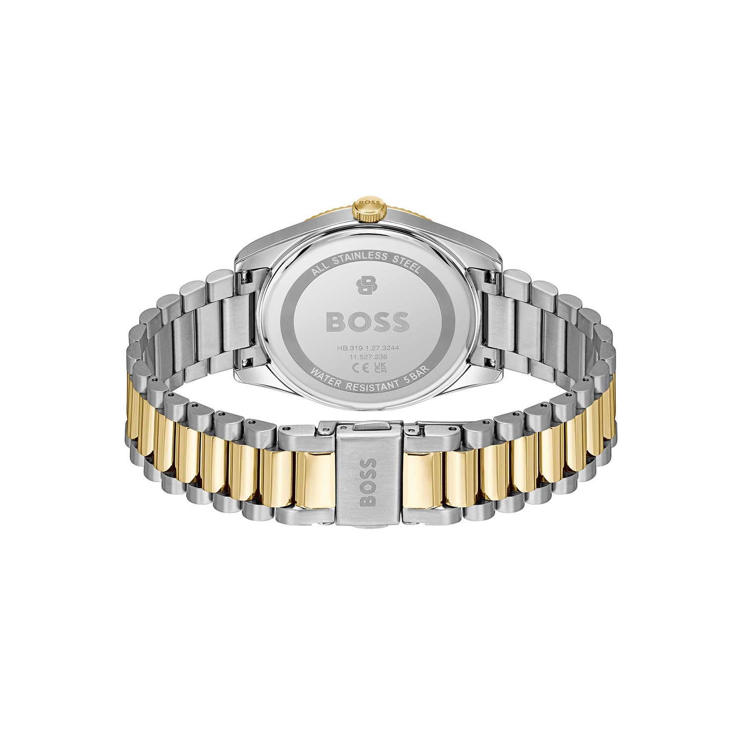 Hugo Boss Heren Horloge HB1514311 40 mm Zilverkleurig