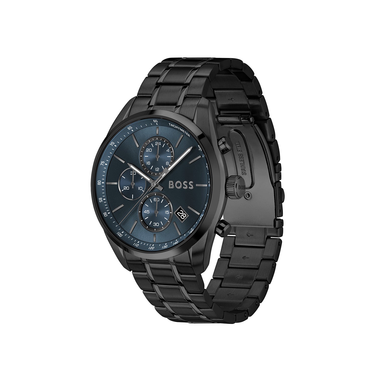 Hugo Boss Heren Horloge HB1514314 44 mm Zwart