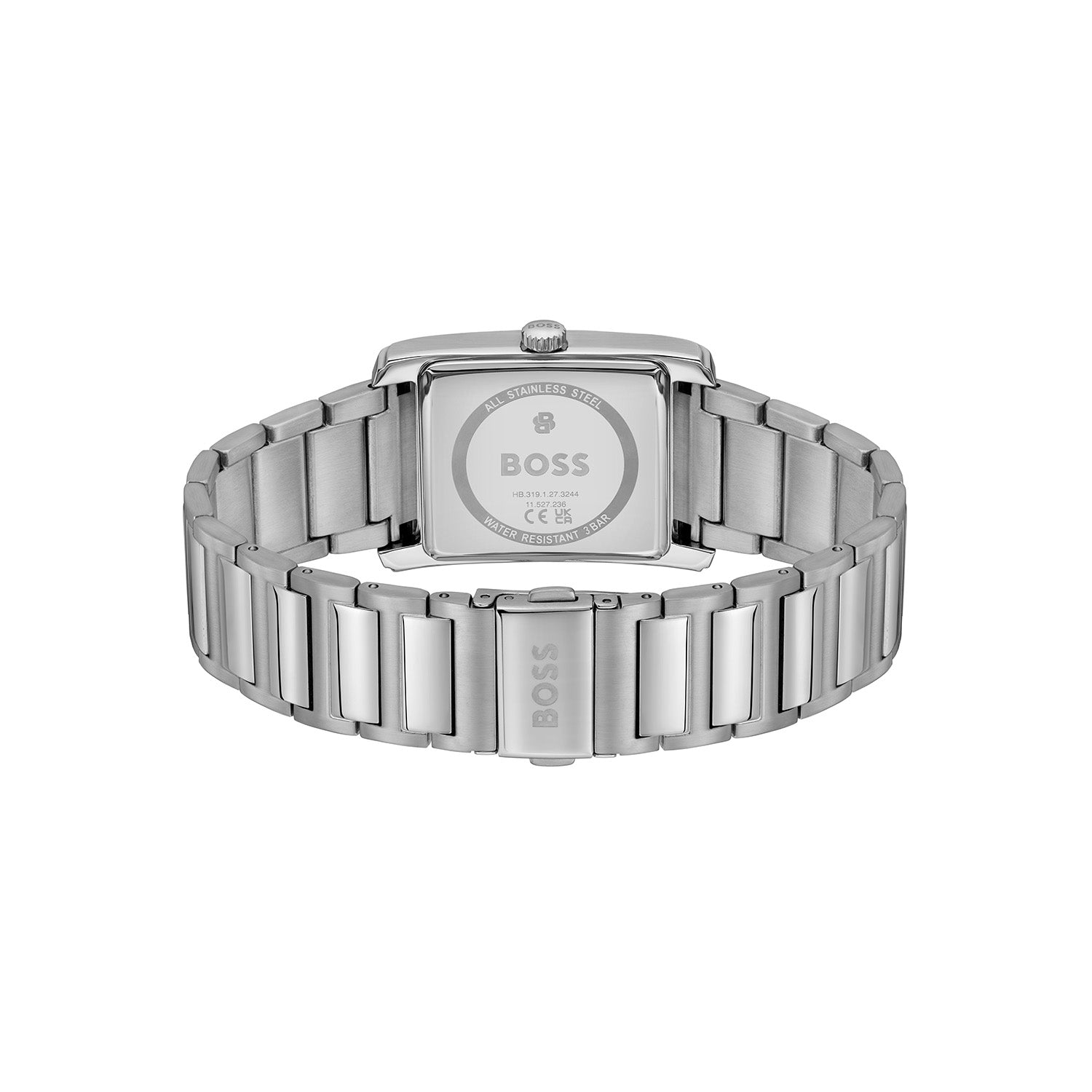 Hugo Boss Heren Horloge HB1514318 42 mm Zilverkleurig