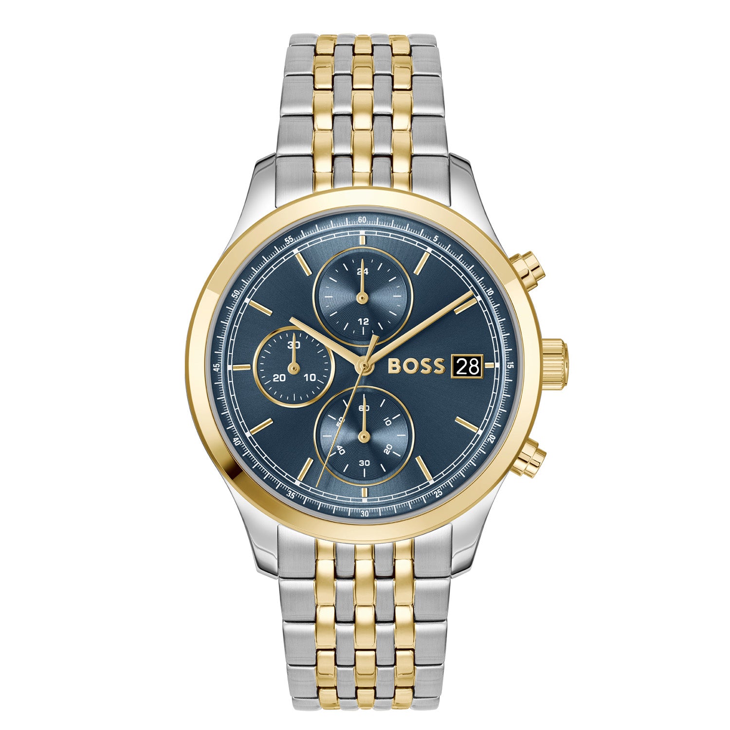 Hugo Boss Heren Horloge HB1514329 41 mm Zilverkleurig
