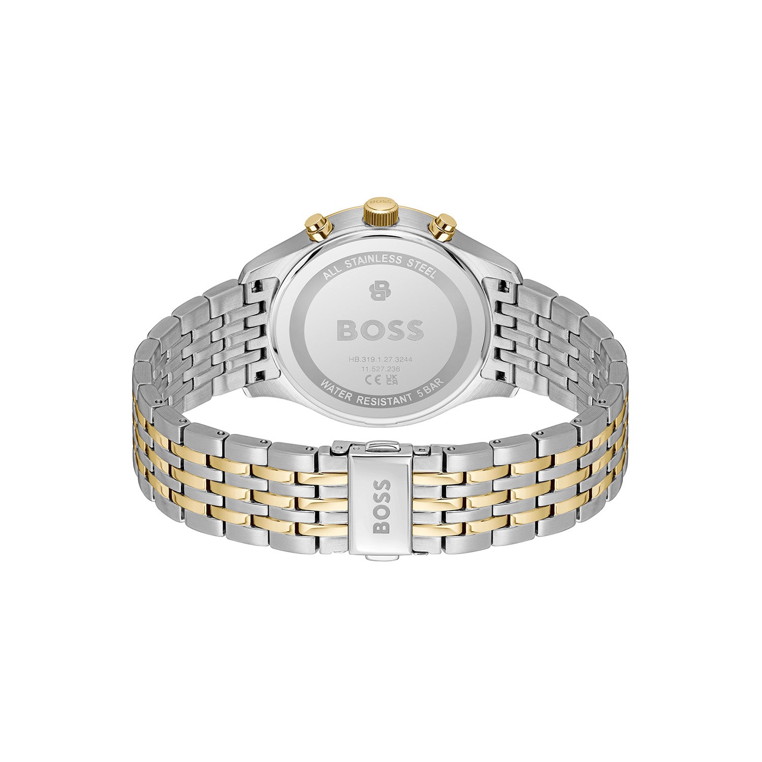 Hugo Boss Heren Horloge HB1514329 41 mm Zilverkleurig