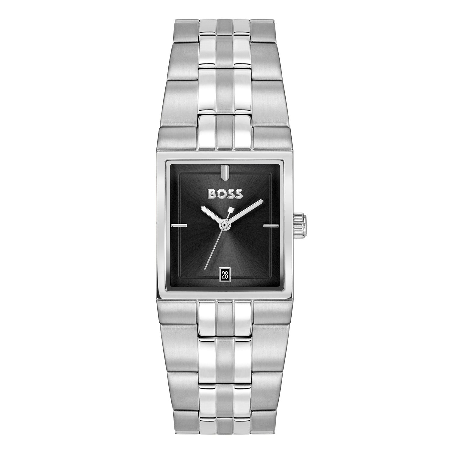 Hugo Boss Heren Horloge HB1514331 28 mm Zilverkleurig
