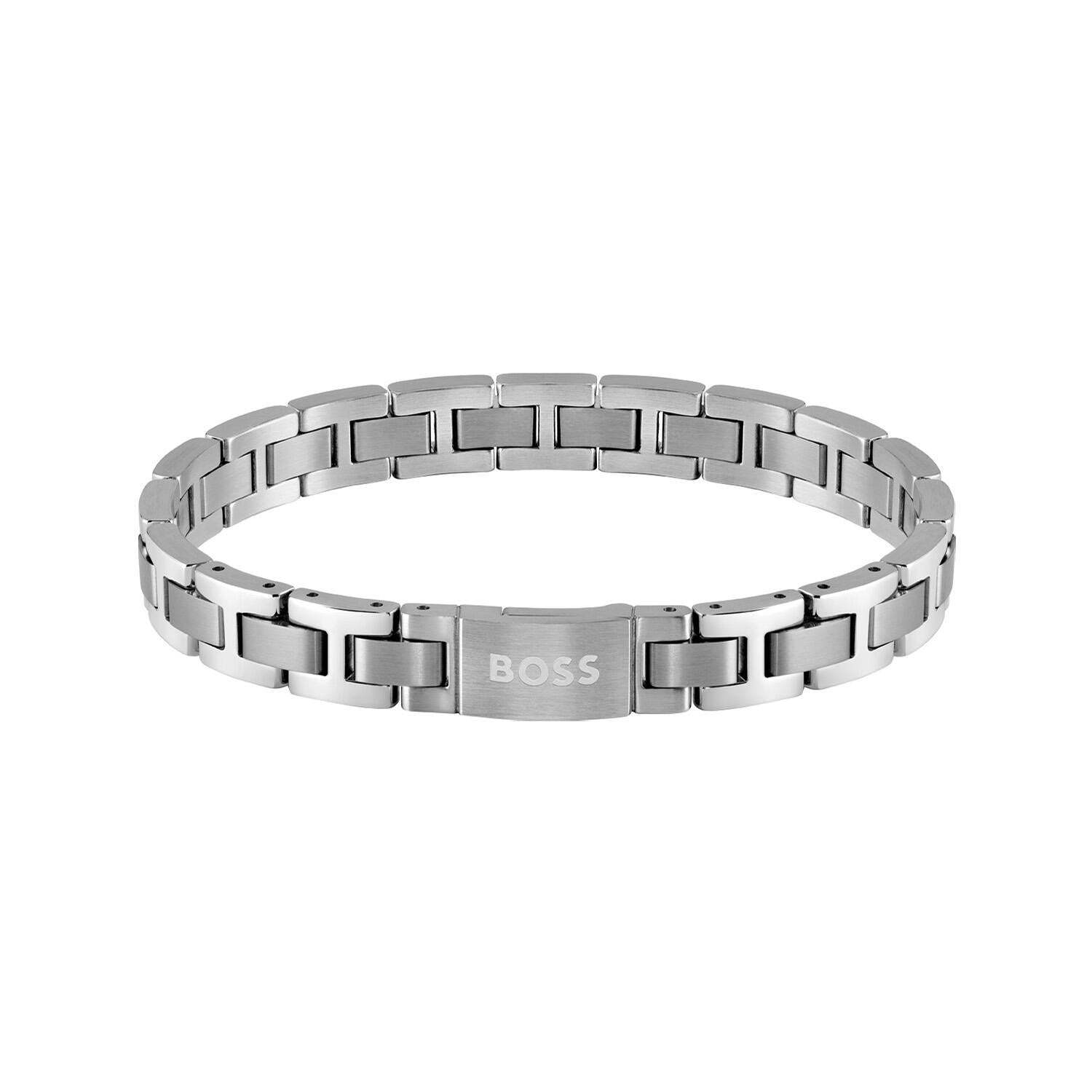 Hugo Boss Armband HBJ1580036 Heren Zilverkleurig 20 cm