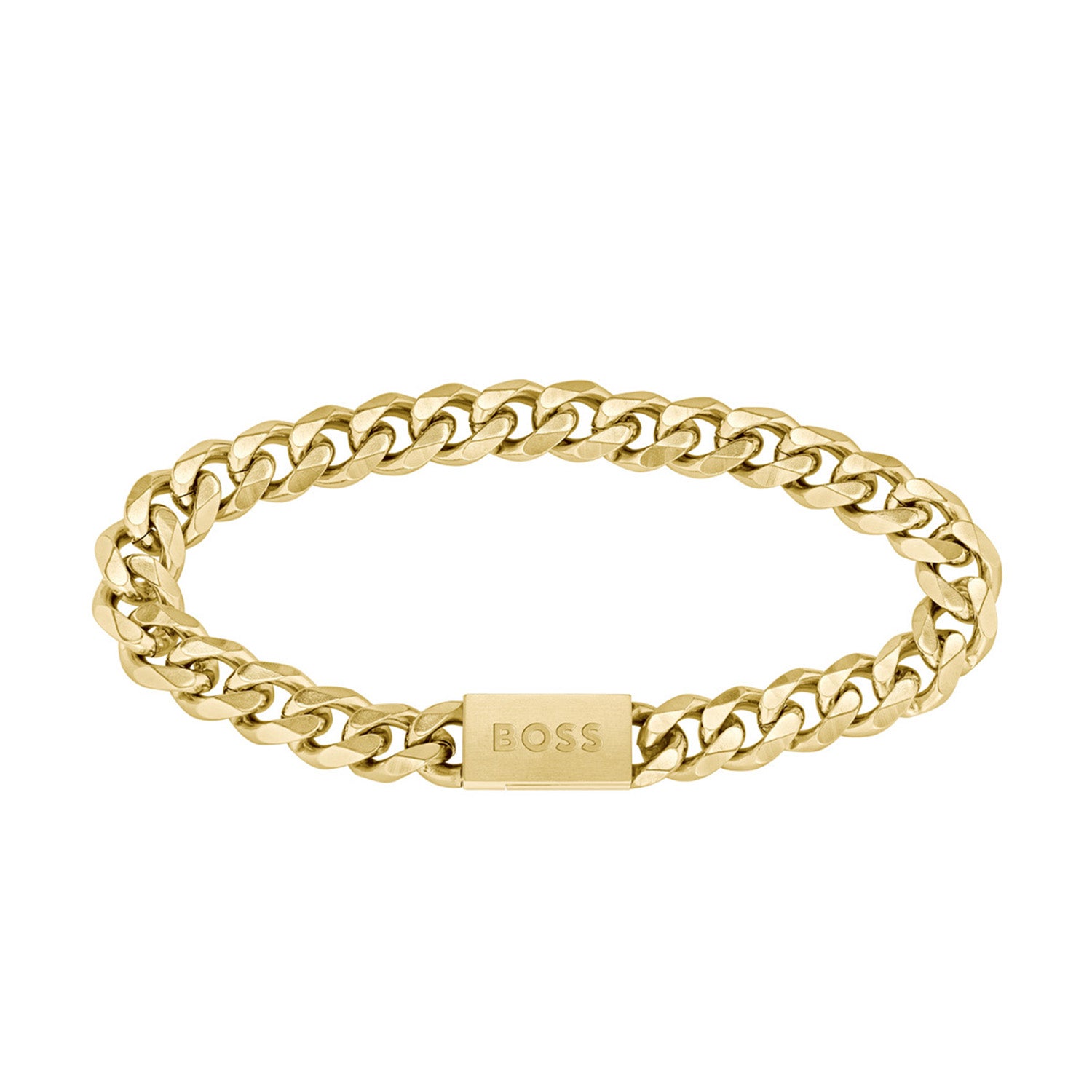 Hugo Boss Armband HBJ1580403M Heren Goudkleurig 19 cm