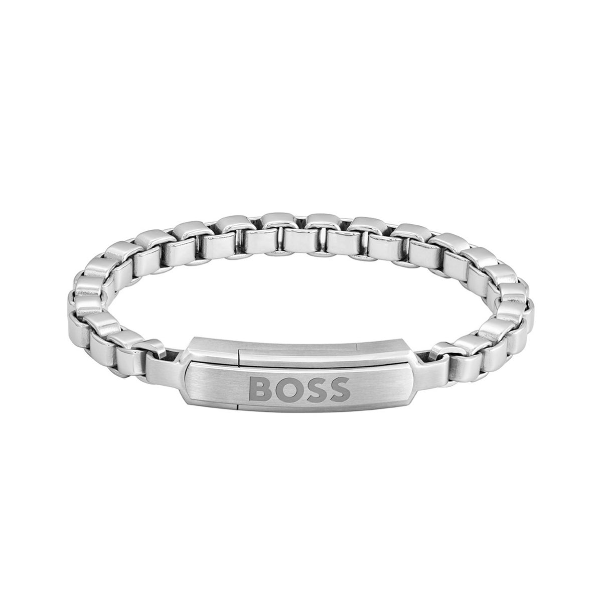 Hugo Boss Armband HBJ1580596M Heren Zilverkleurig 19 cm